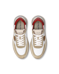 philippe-model-tropez-2-1-herren-sneaker-wei-rot-beige image 6