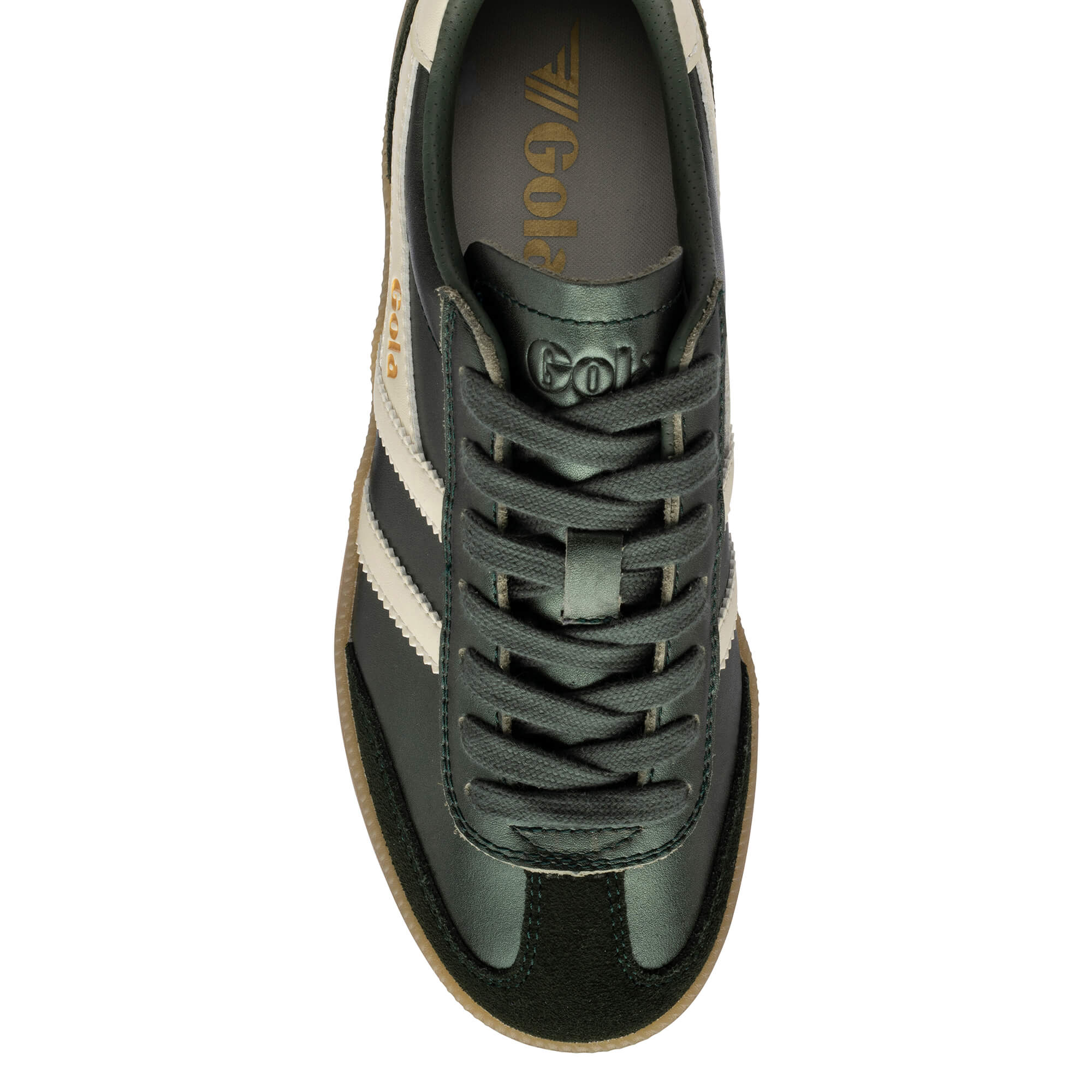 gola-viper-metallic-damen-sneaker-flaschengr-n-leder image 5