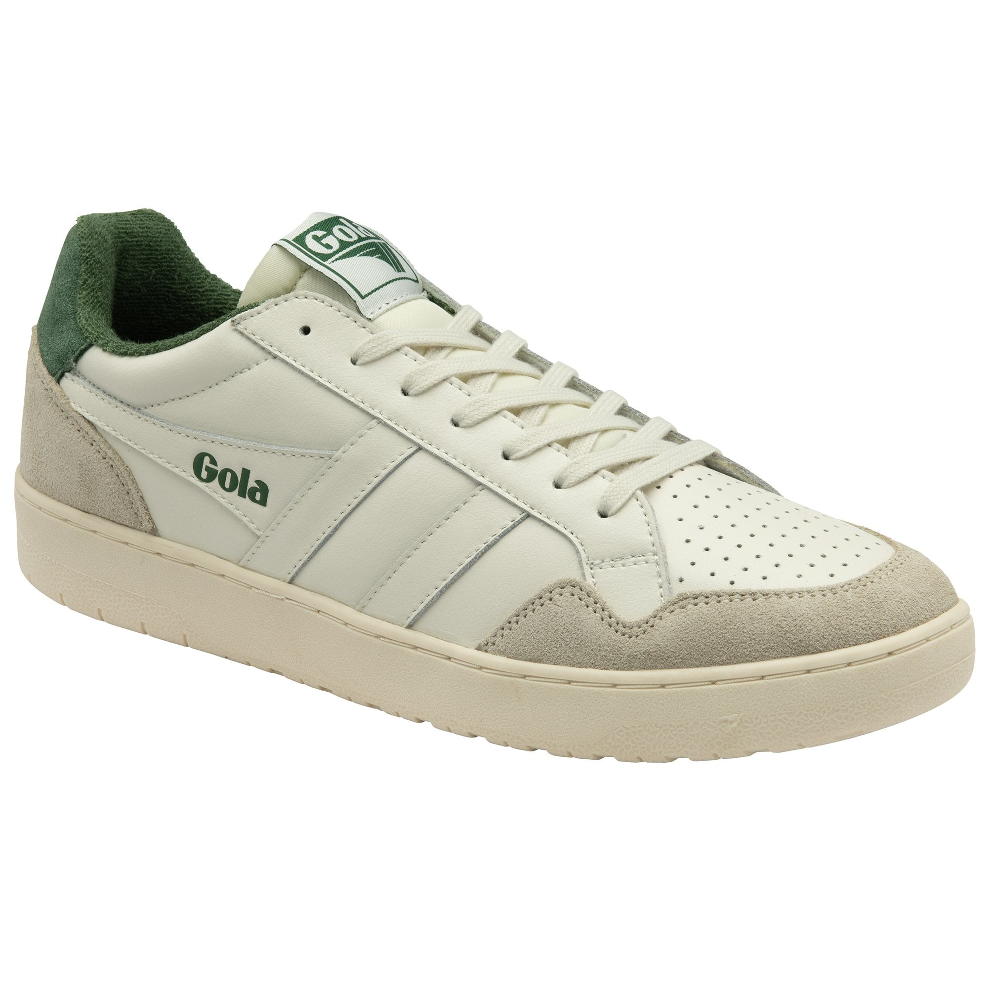 gola-eagle-herren-sneaker-off-white-evergreen image 2