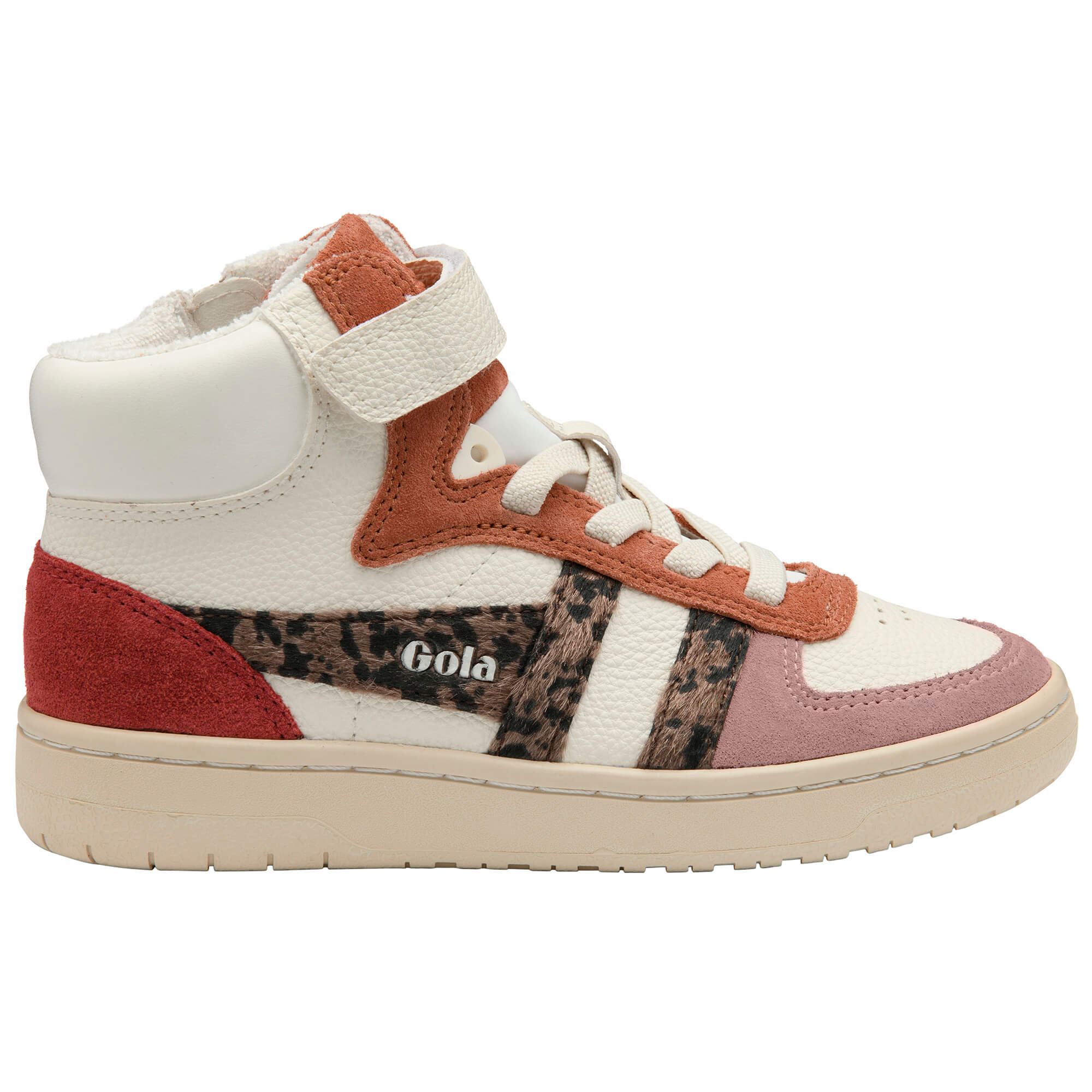 gola-talon-safari-kinder-sneaker-mit-animal-print-und-klett image 1