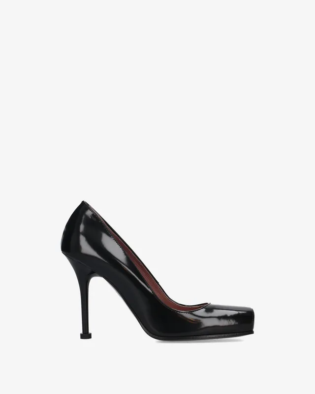 premiata-d-collet-mary-jane-pumps-schwarz-leder-100-mm-absatz image 1