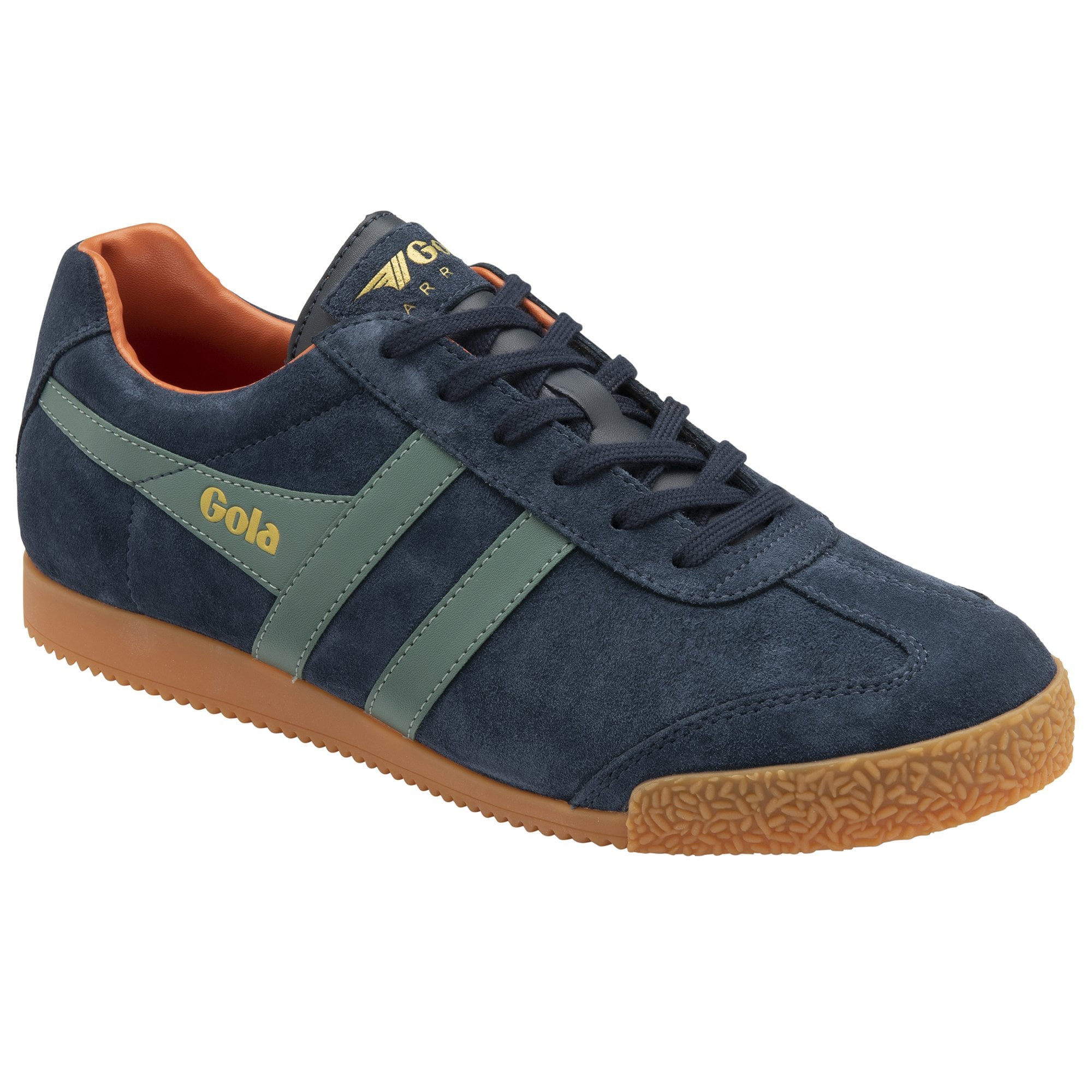 gola-harrier-herren-sneaker-aus-wildleder-flaggschiff-klassiker image 2