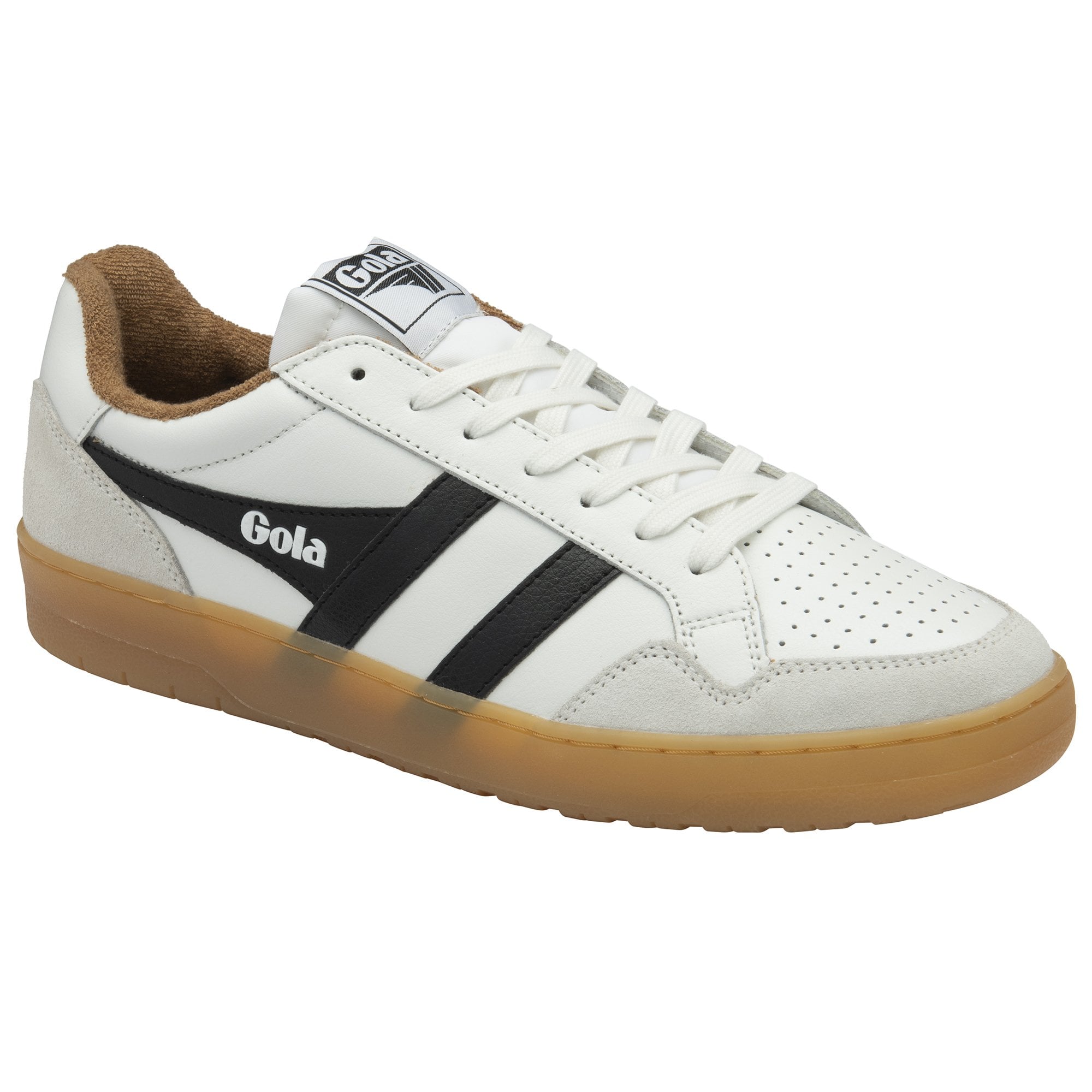 gola-eagle-86-herren-sneaker-wei-schwarz-tabak image 2