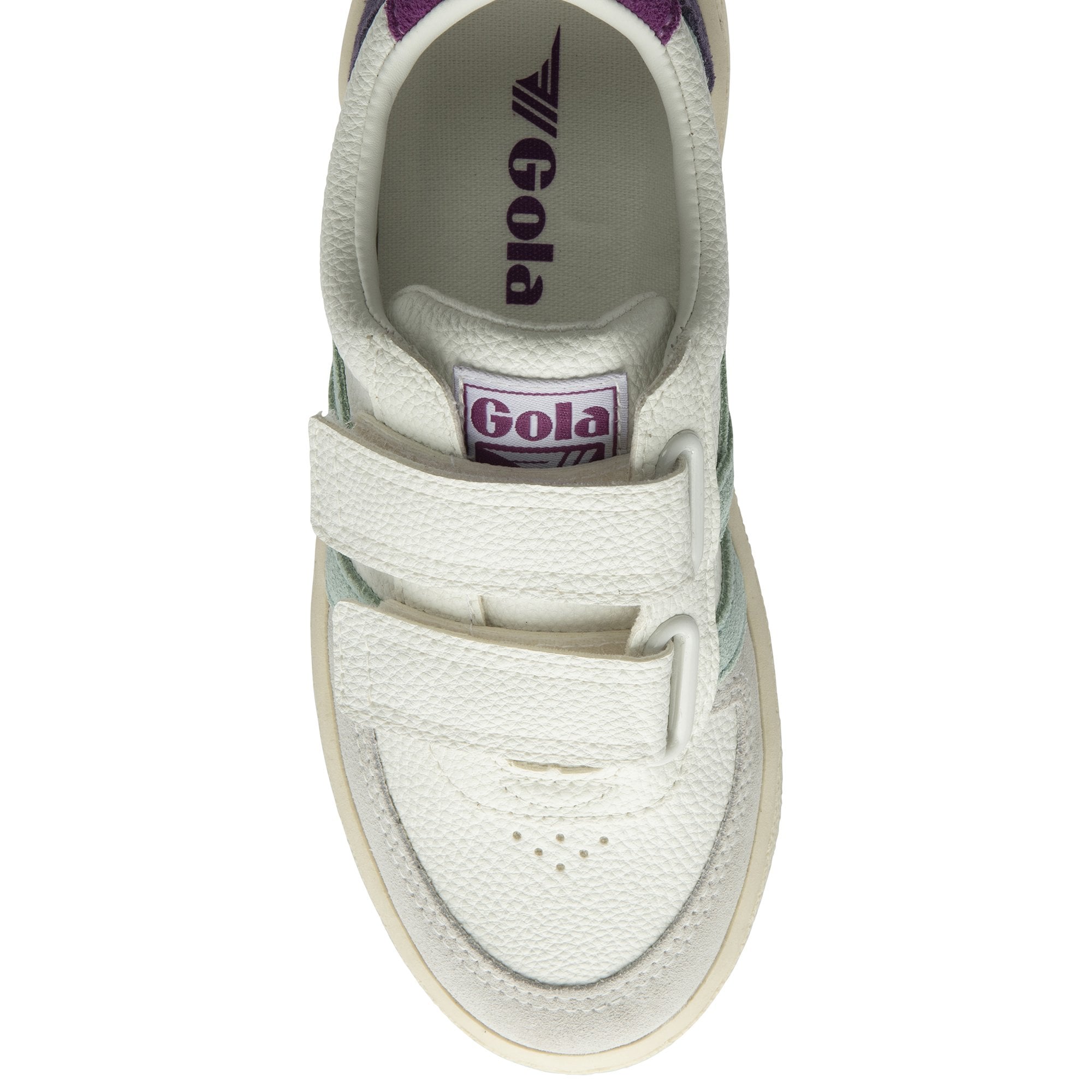 gola-grandslam-trident-strap-kinder-sneaker-wei-surfblau image 5