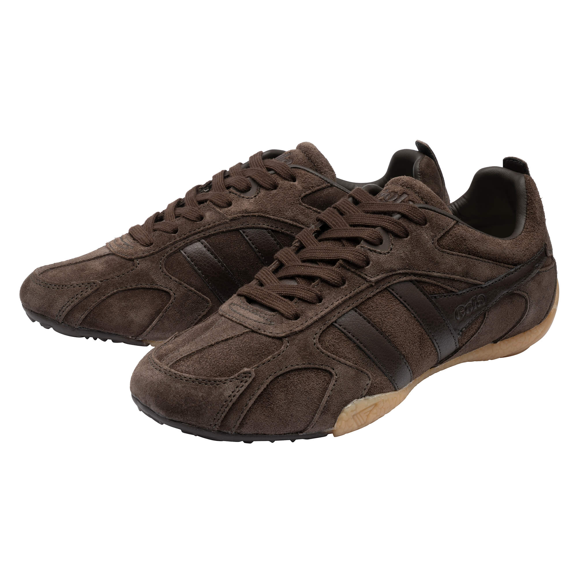 gola-corva-damen-sneaker-mokka-wildleder-slim-sohle image 3