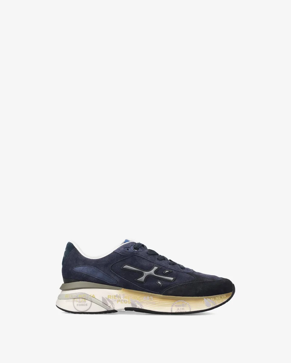 premiata-moerun-7776-sneaker-herren-navy-leichtlauf image 1