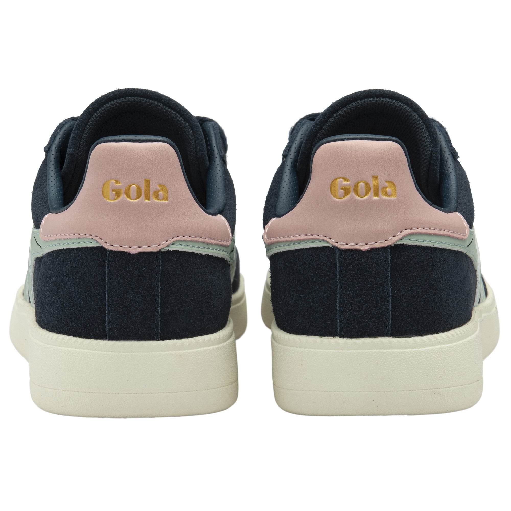 gola-aztec-damen-sneaker-wildleder-marineblau-hellblau image 4