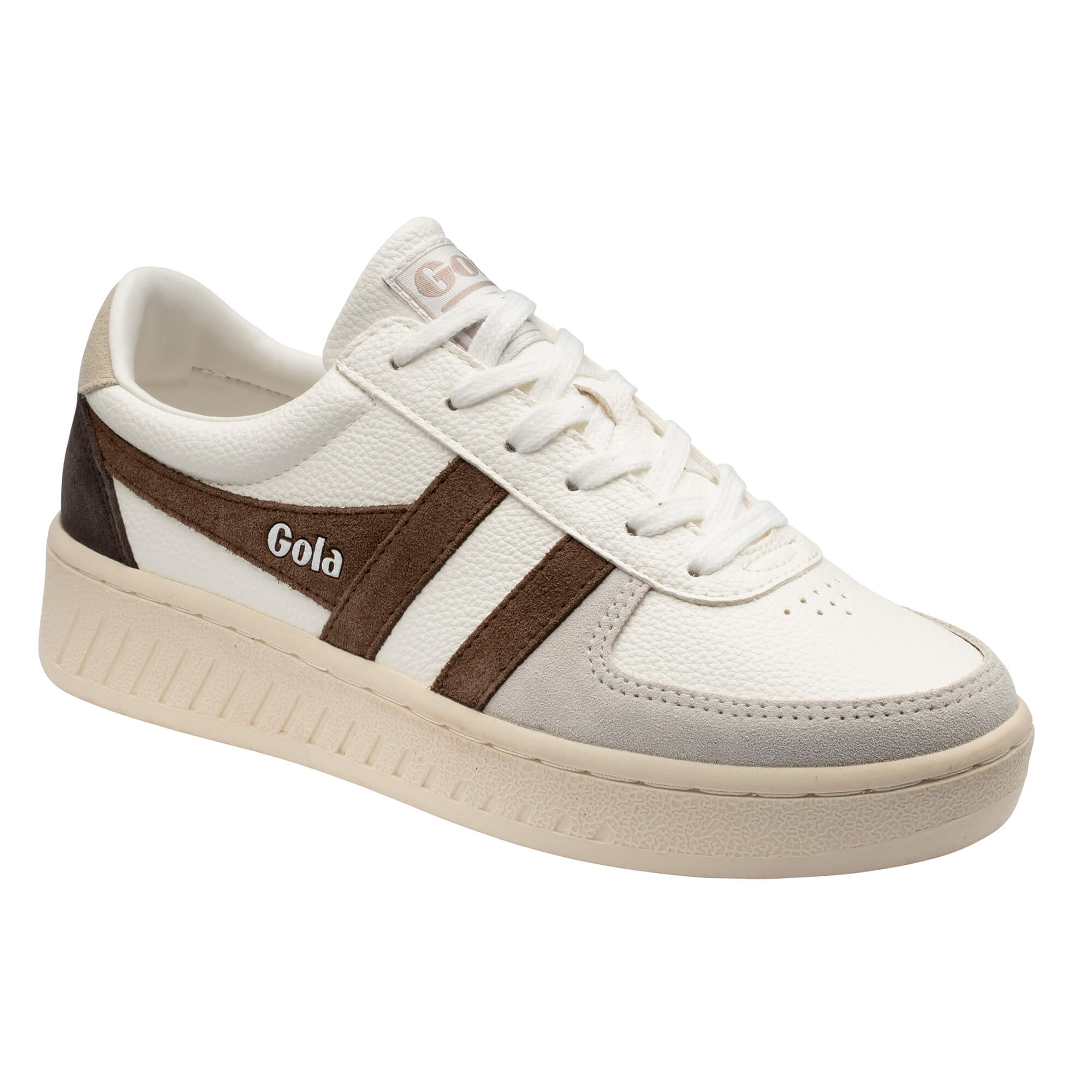 gola-grandslam-trident-damen-sneaker-wei-otter-wheat image 2