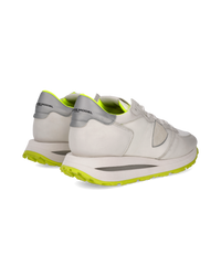 philippe-model-tropez-haute-herren-high-sneaker-wei-neongelb image 2