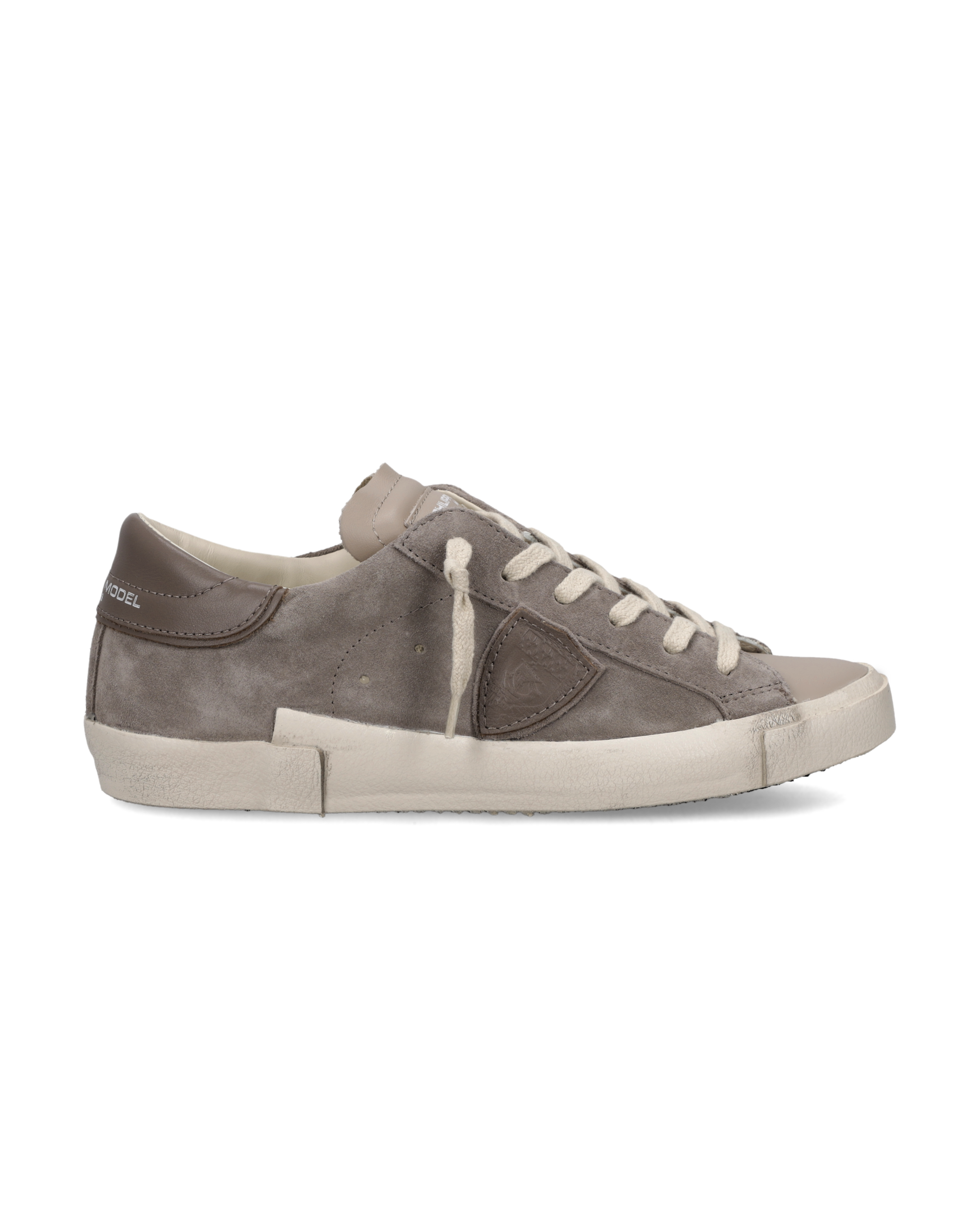 philippe-model-prsx-damen-sneaker-taupe-grau-schlamm image 1