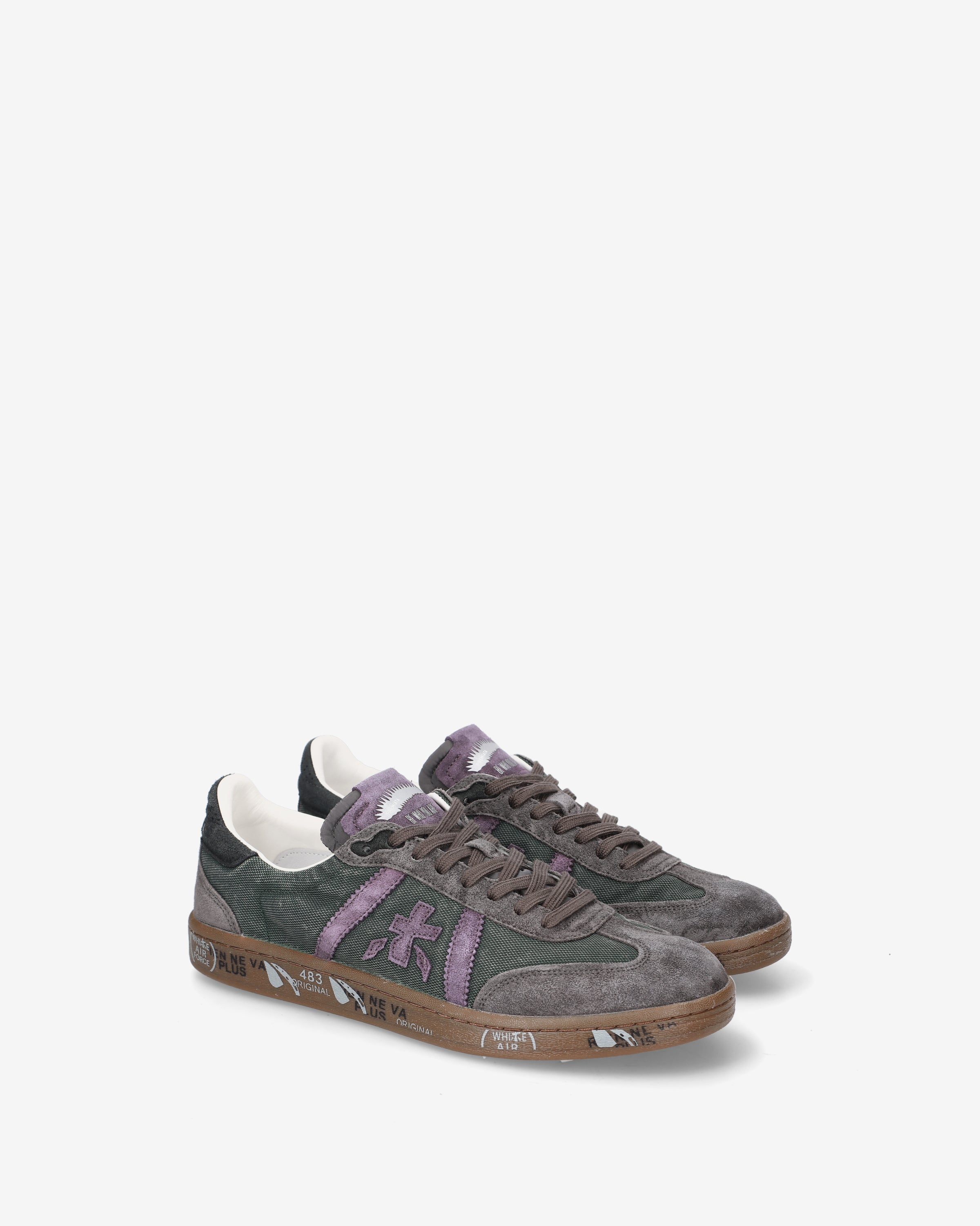 premiata-bonnied-8592-damen-sneaker-green-purple image 2