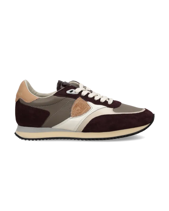 philippe-model-blville-sneaker-damen-lila-braun-rosa image 1
