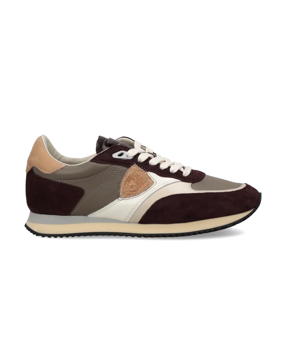 philippe-model-blville-sneaker-damen-lila-braun-rosa image 1