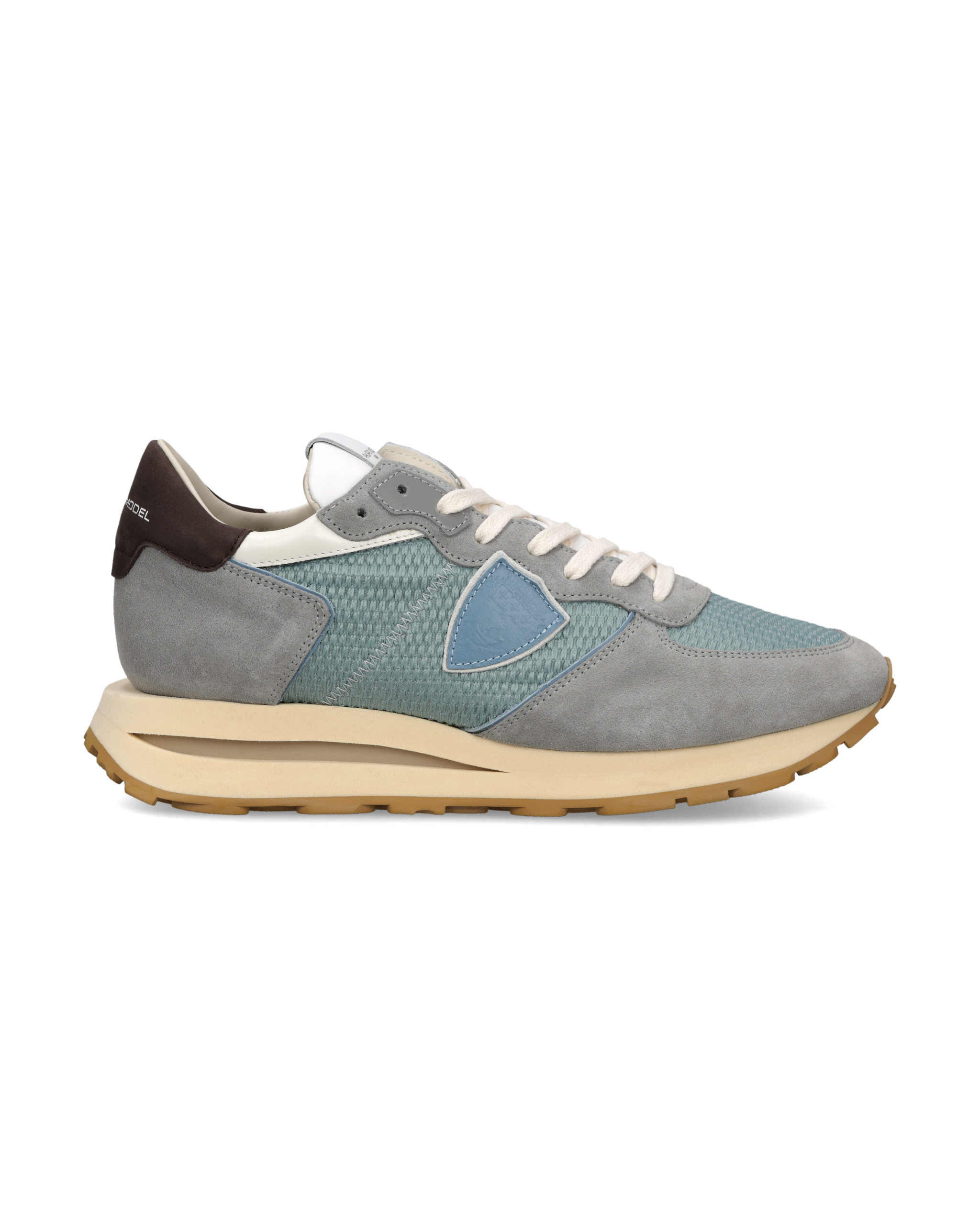 philippe-model-tropez-haute-sneaker-herren-hellblau-grau image 1