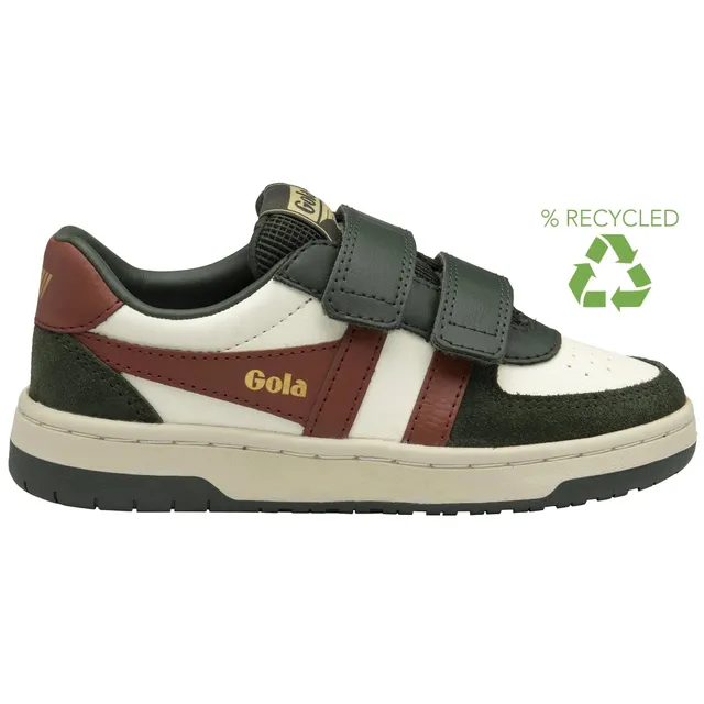 gola-hawk-strap-sneaker-f-r-kinder-off-white-khaki-rostrot image 1