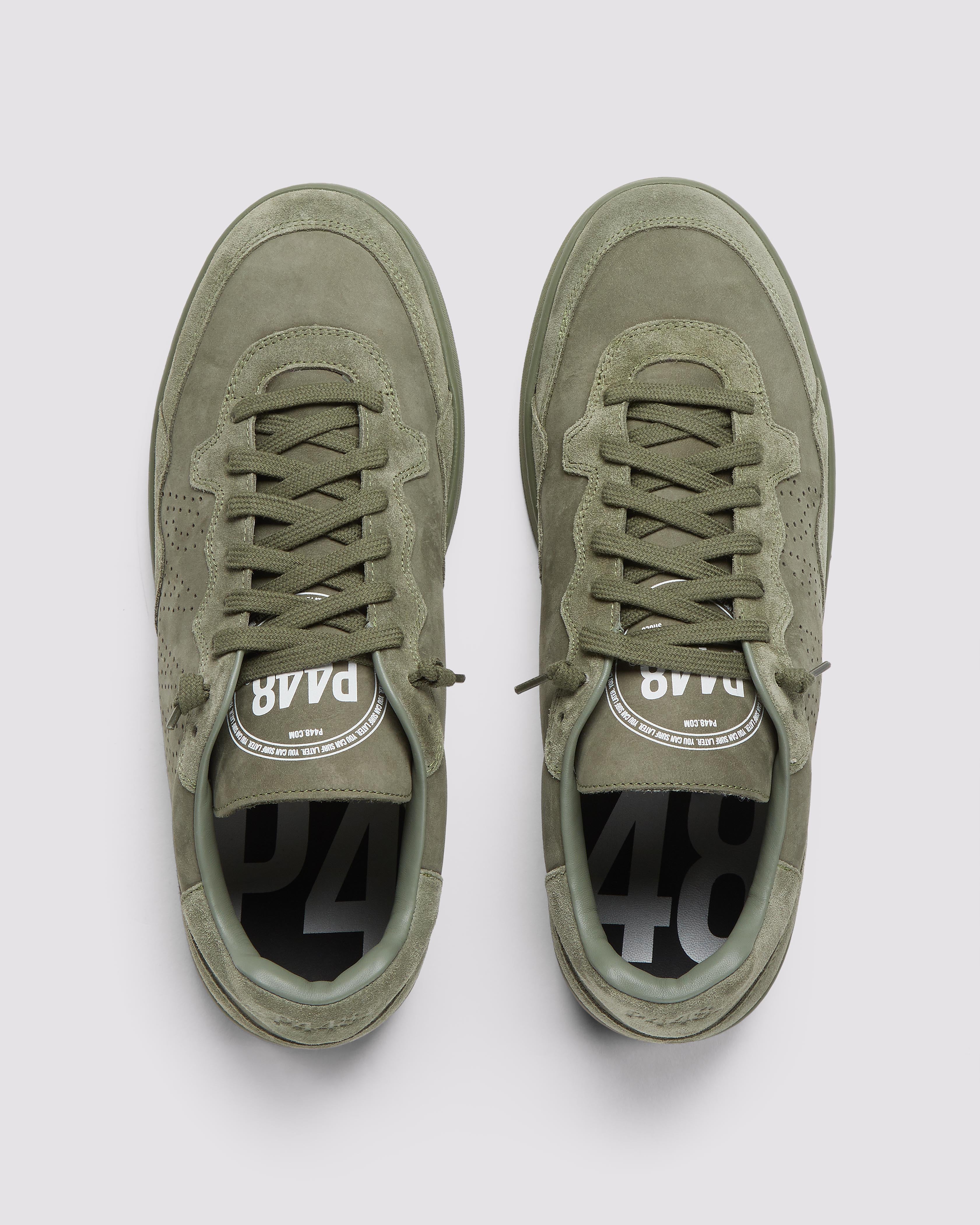 p448-vert-army-herren-low-top-skate-sneaker-armeegr-n image 3