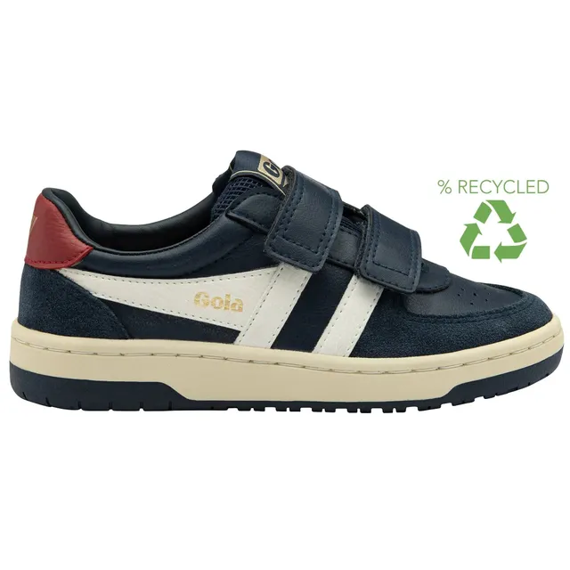 gola-hawk-strap-kinder-sneaker-navy-off-white image 1