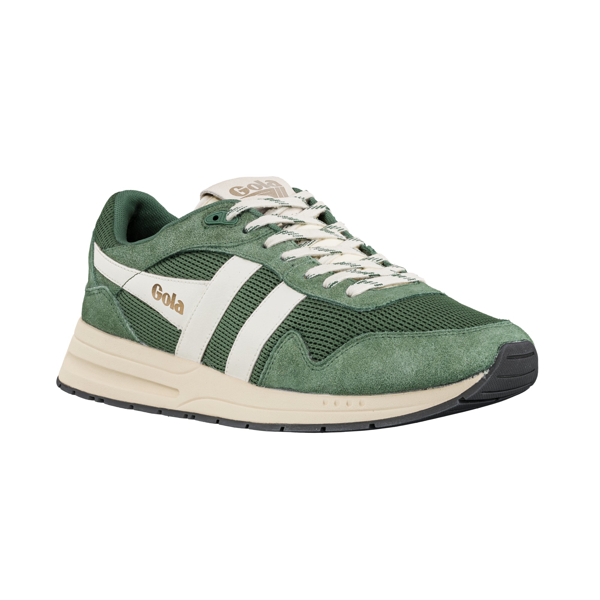 gola-delta-sneaker-f-r-herren-mesh-wildleder-evergreen image 2