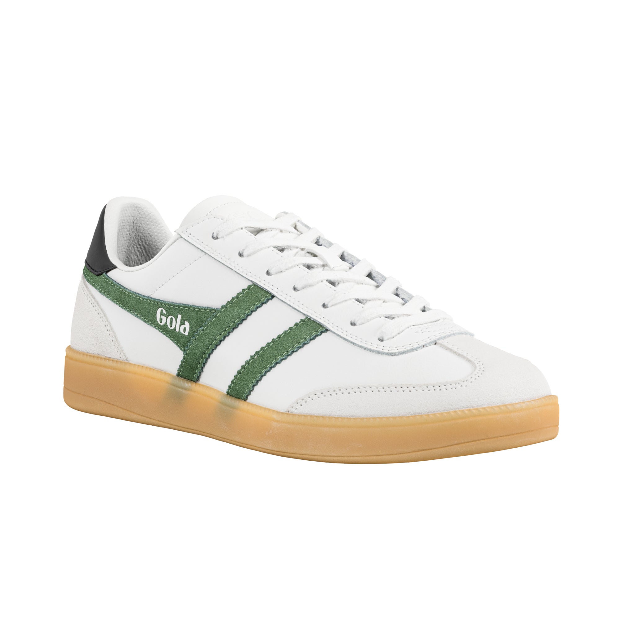 gola-viper-leder-sneaker-f-r-herren-wei-evergreen image 2