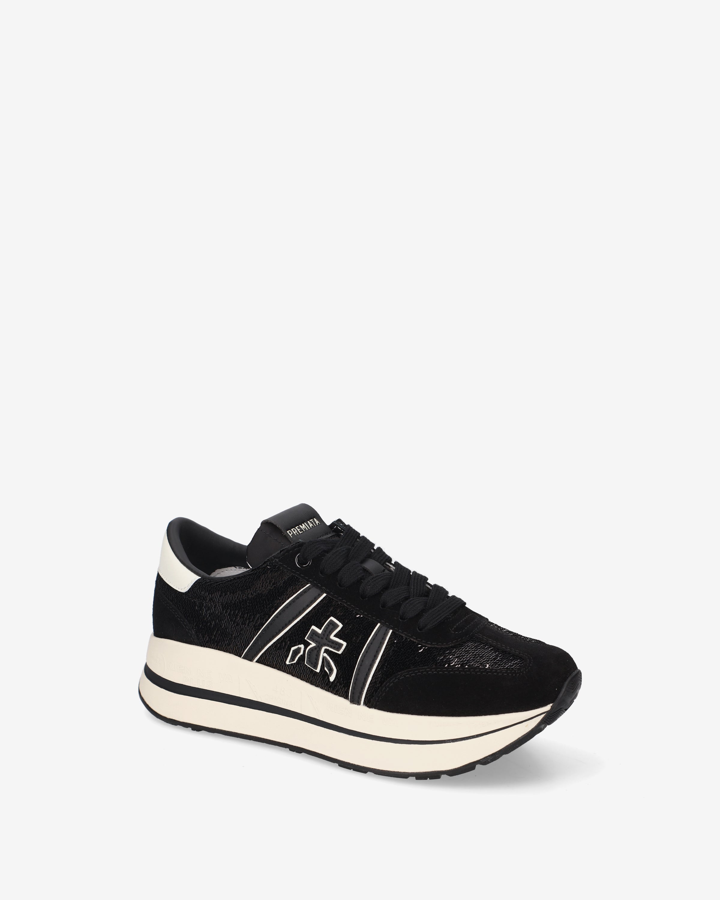 premiata-bethcoin-8504-damen-platform-sneaker-pailletten-suede image 4