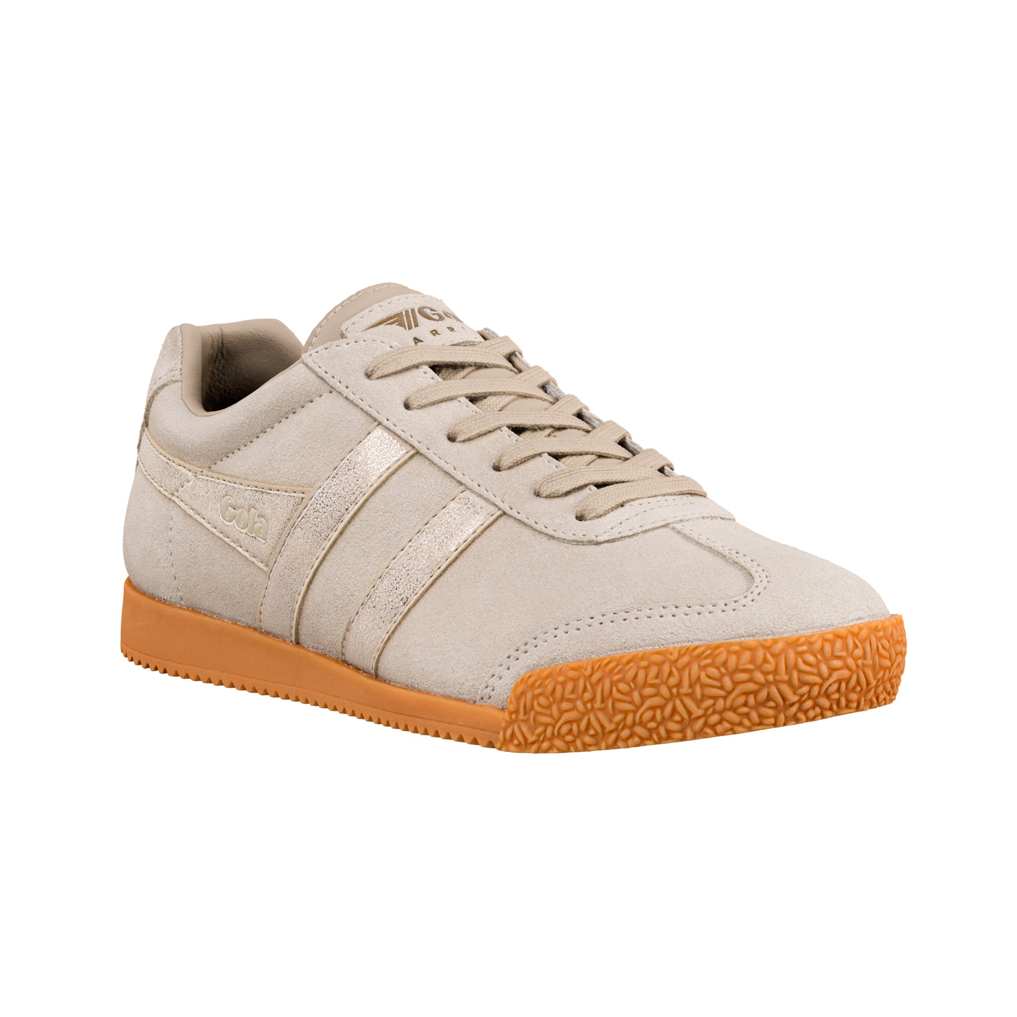 gola-harrier-mirror-damen-sneaker-wildleder-gold-spiegel image 2