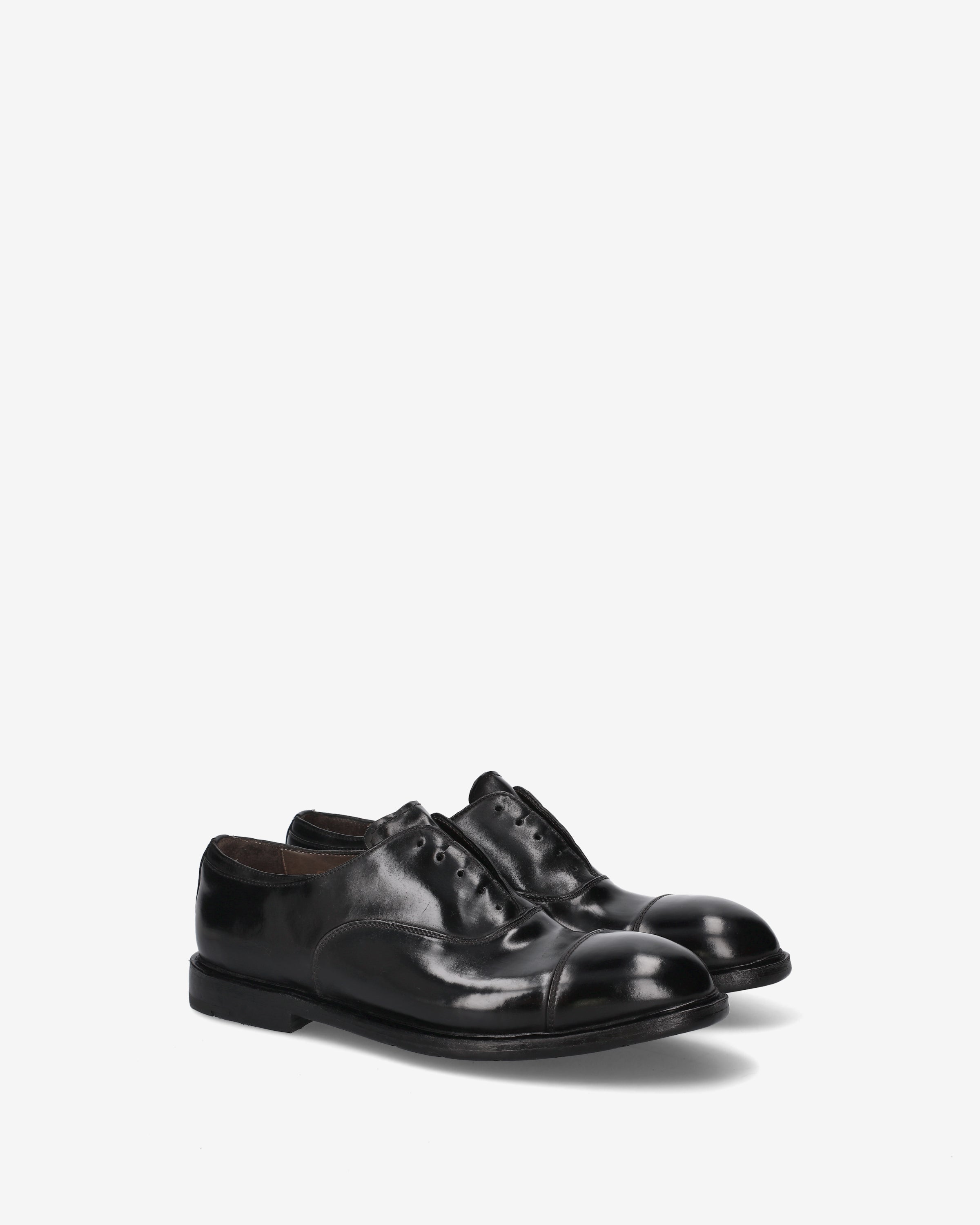 premiata-oxford-schn-rschuh-herren-schwarzes-cordovan-leder image 2