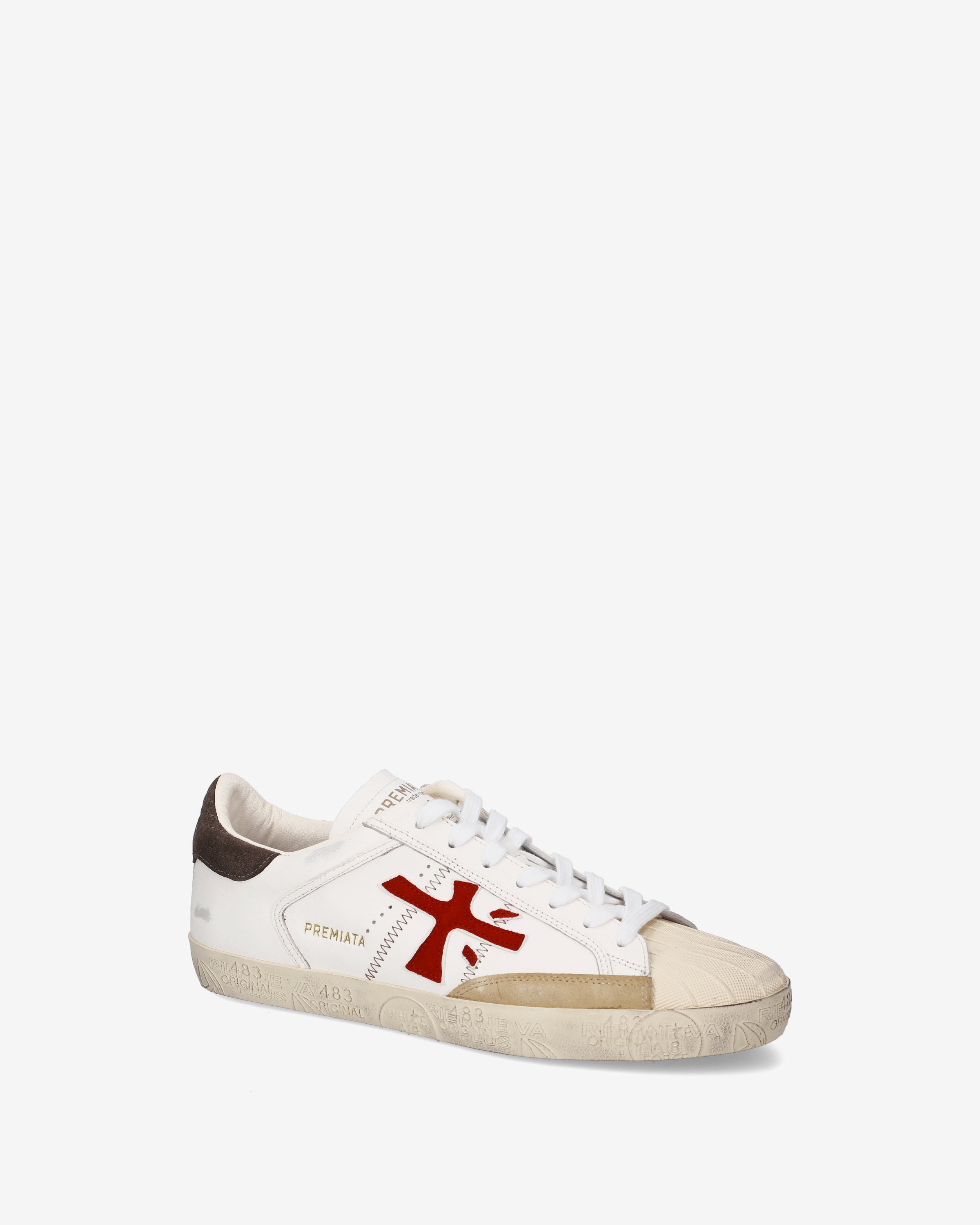 premiata-steven-8044-sneaker-creme-wei-herren image 3