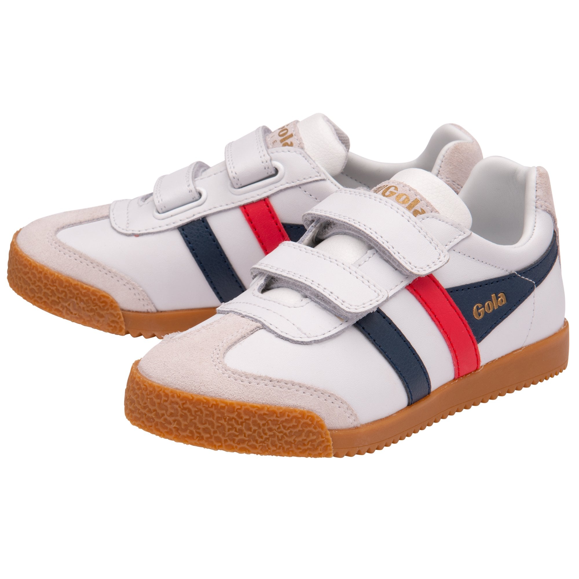 gola-harrier-kinder-turnschuh-lederriemen-klett image 3