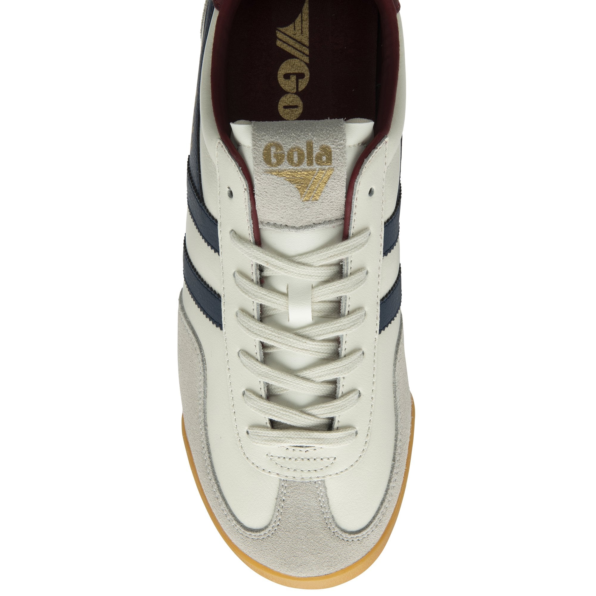gola-europa-herren-ledersneaker-off-white-navy-rot image 5