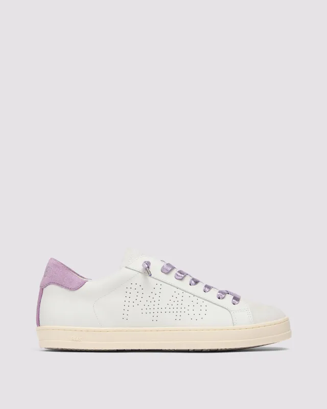 p448-john-orchid-damen-low-top-sneaker-cream-mit-flieder image 1