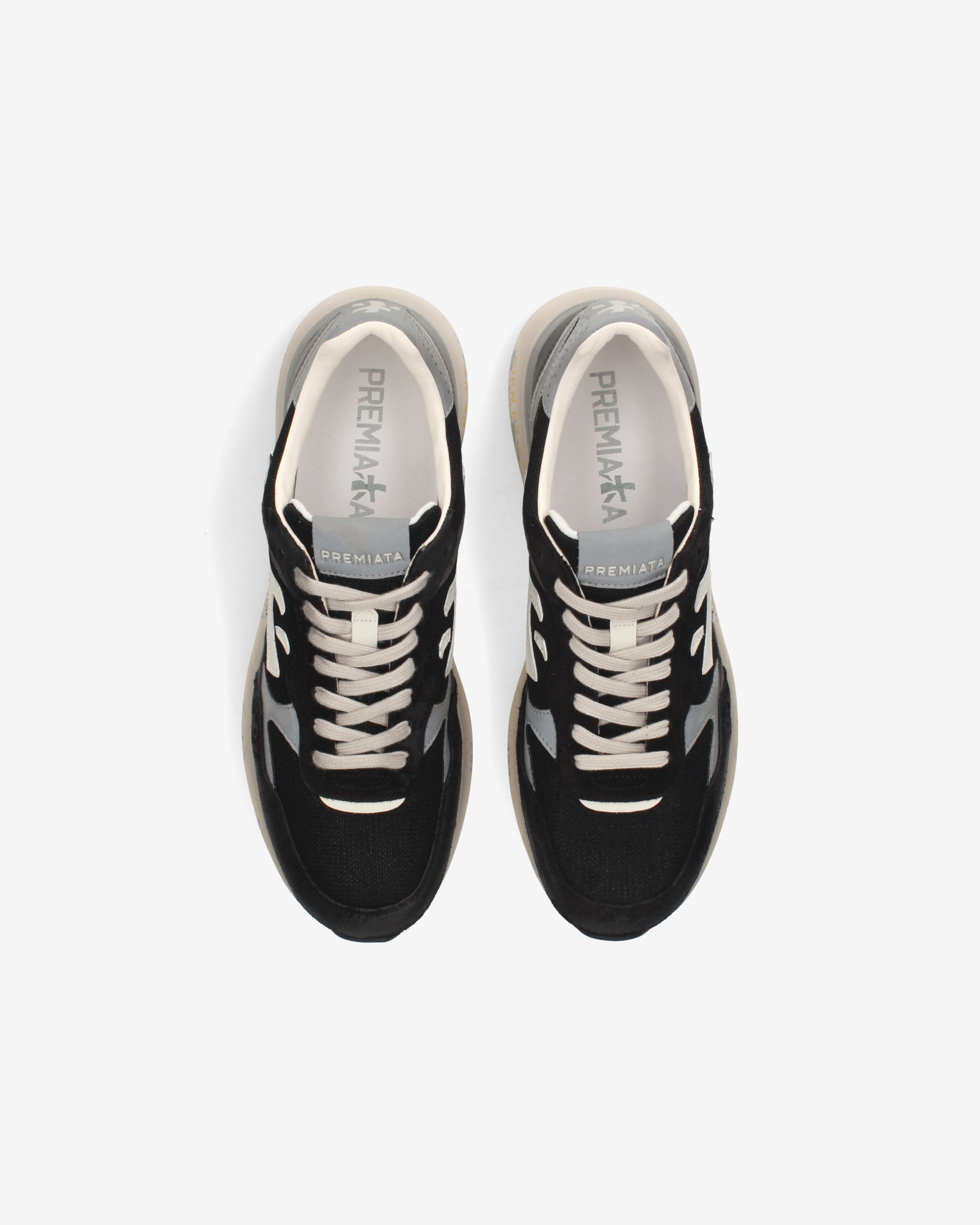 premiata-mick-0-1-8119-sneaker-schwarz-grau-herren image 6