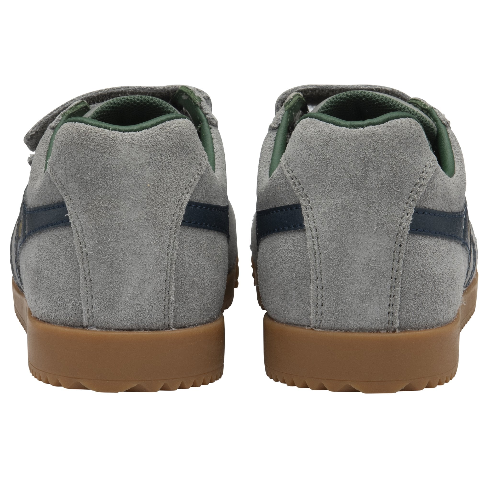 gola-harrier-strap-kinder-sneaker-zementgrau-wildleder-klett image 4
