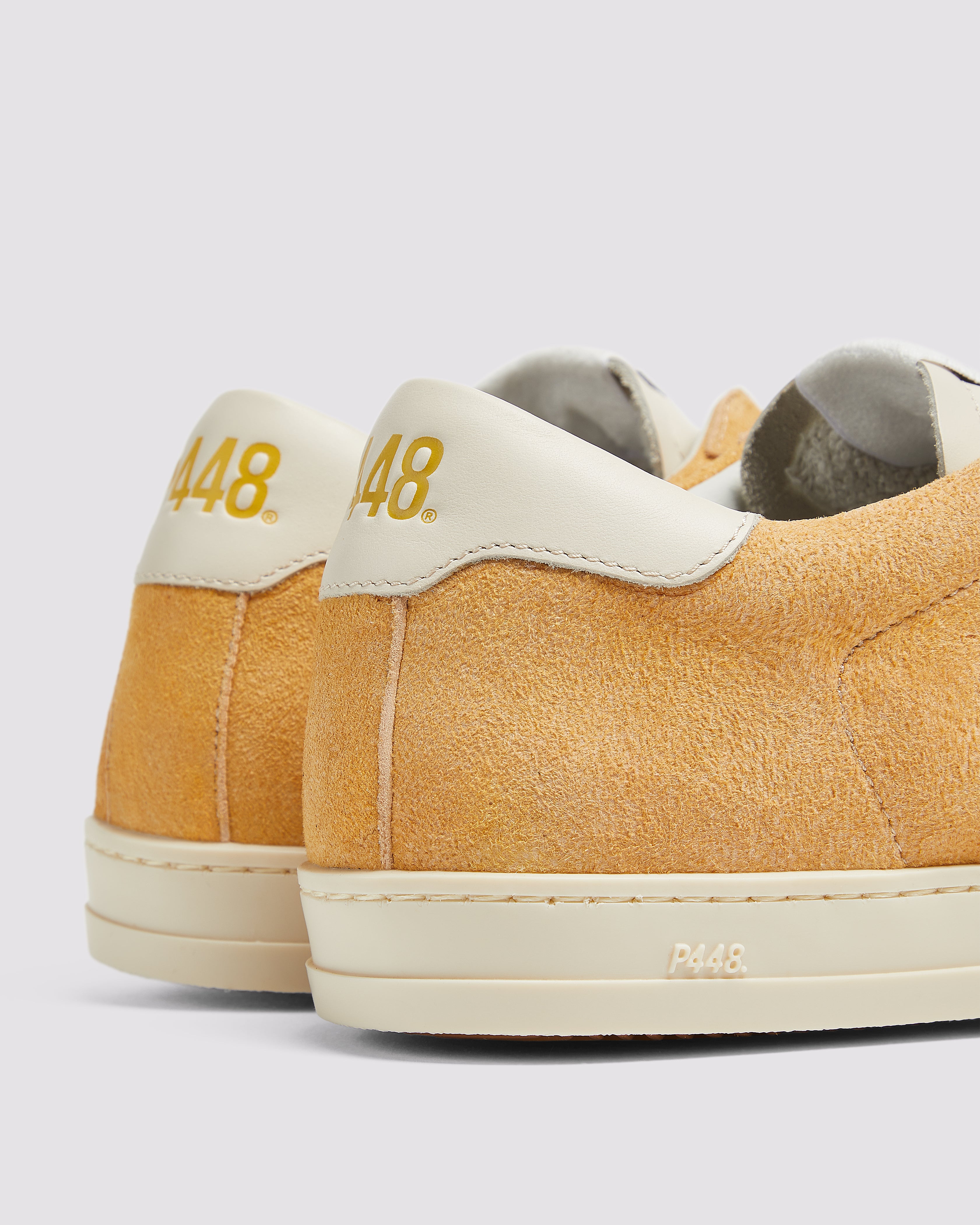 p448-john-vintage-camel-low-top-sneaker-gelb-wei image 7