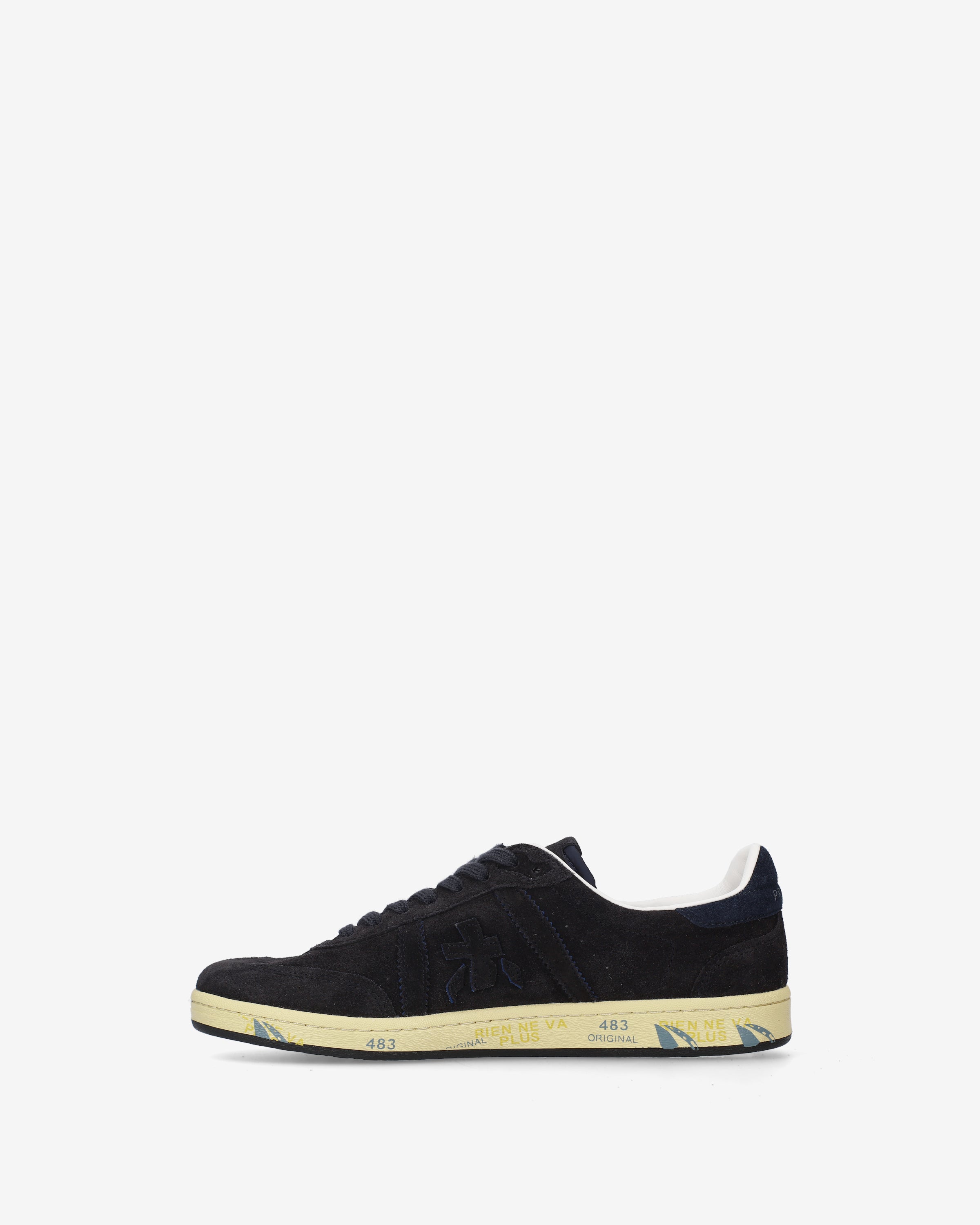 premiata-bonnie-8589-sneaker-dark-blue-suede-herren image 3