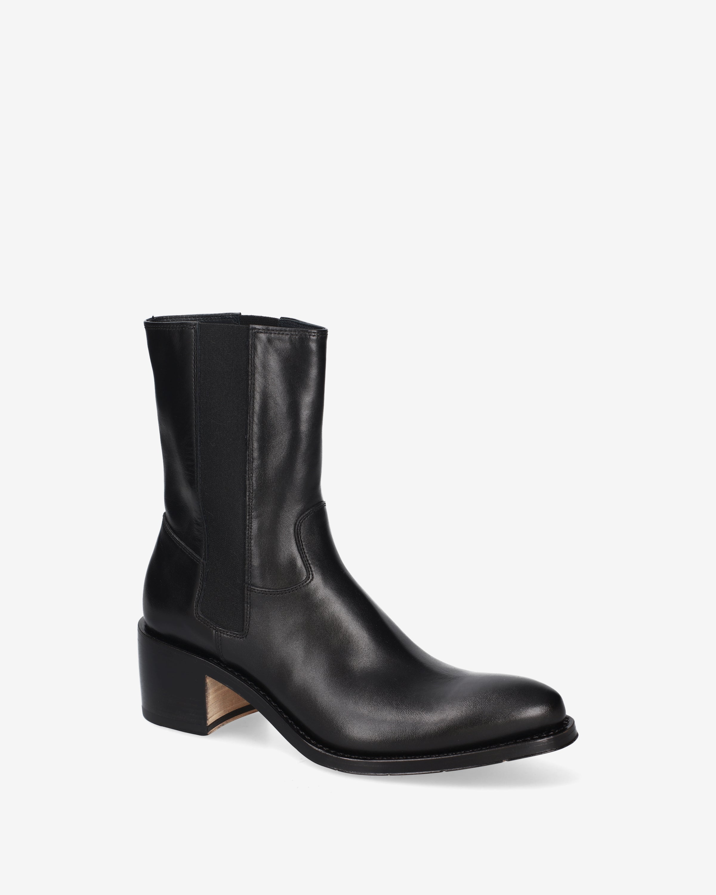 premiata-stivaletti-pelle-nera-camperos-boots-damen-60mm image 4