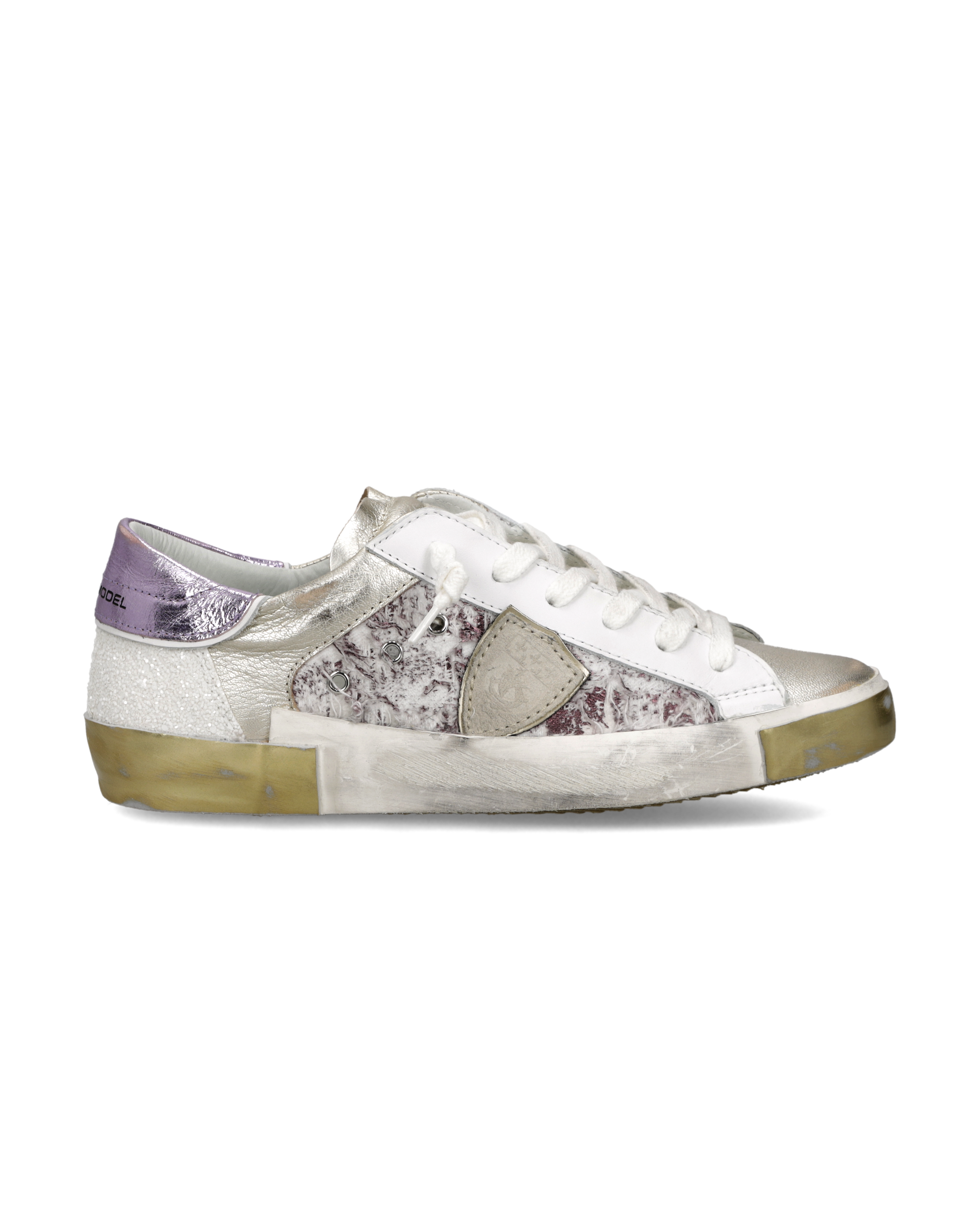 philippe-model-prsx-damen-sneaker-wei-lila image 1