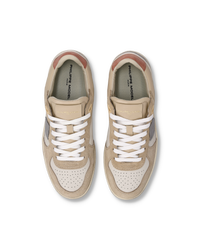 philippe-model-pgal-damen-sneaker-lait-beige-vieux-rose image 5