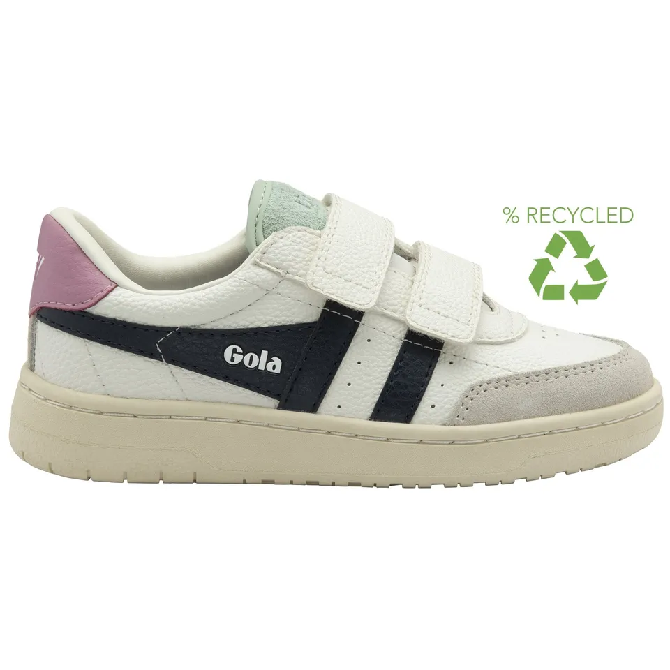 gola-falcon-strap-kinder-sneaker-wei-marine image 1