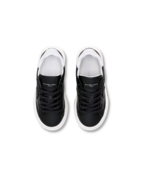 philippe-model-temple-junior-kinder-sneaker-schwarz-wei image 6