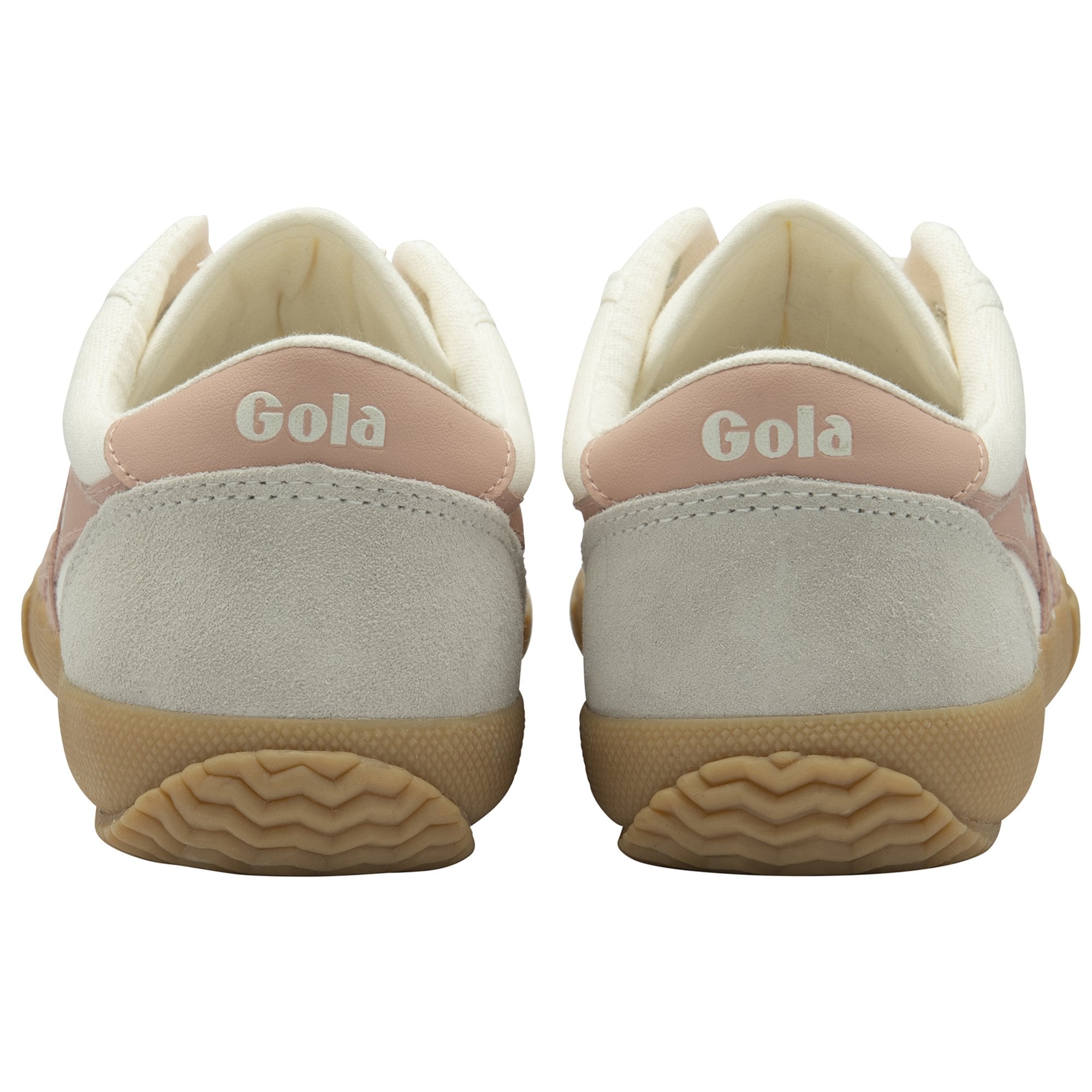 gola-badminton-damen-sneaker-cremewei-perlmuttrosa-canvas image 4