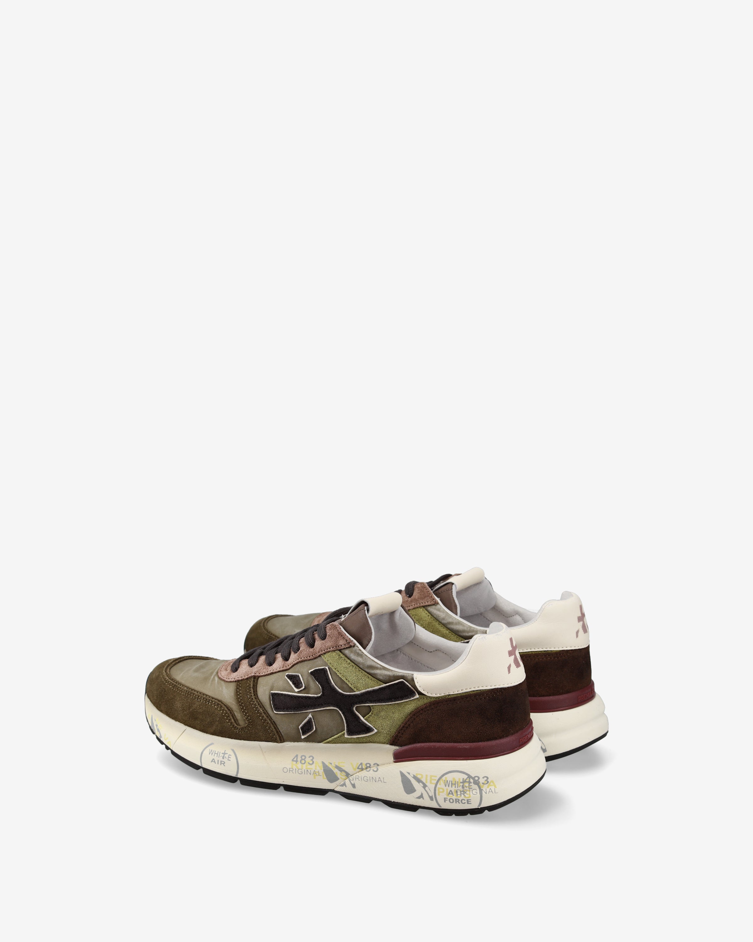 premiata-mick-7717-sneaker-olive-moro image 5