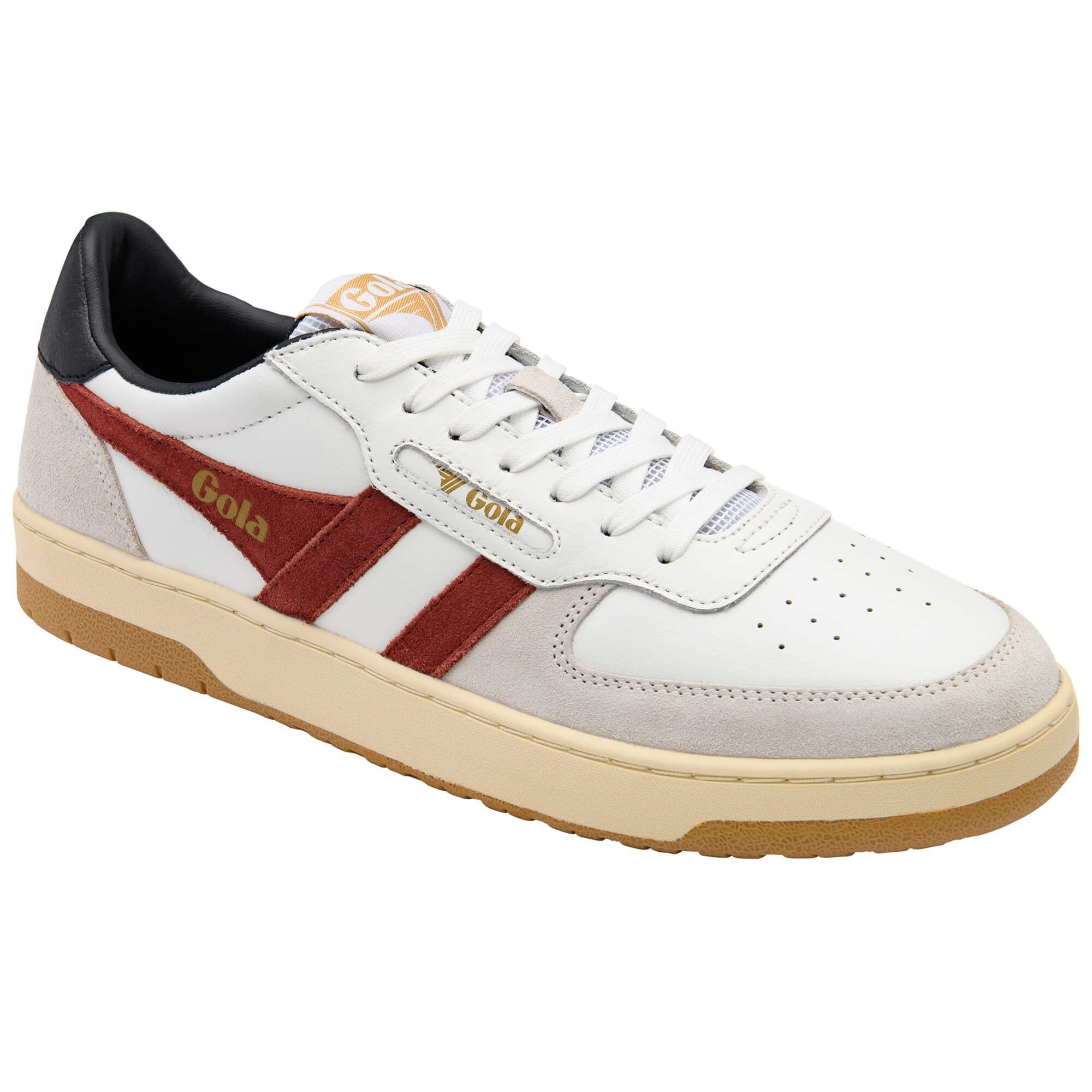 gola-hawk-herren-sneaker-wei-rotocker-schwarz image 2