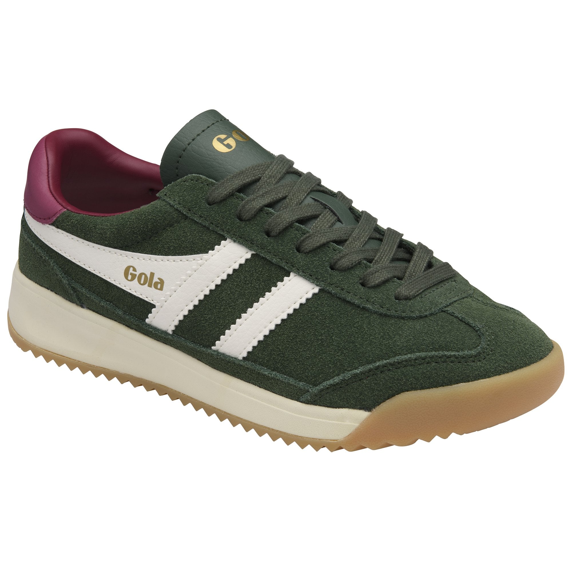 gola-tornado-88-damen-sneaker-wildleder-immergr-n image 2