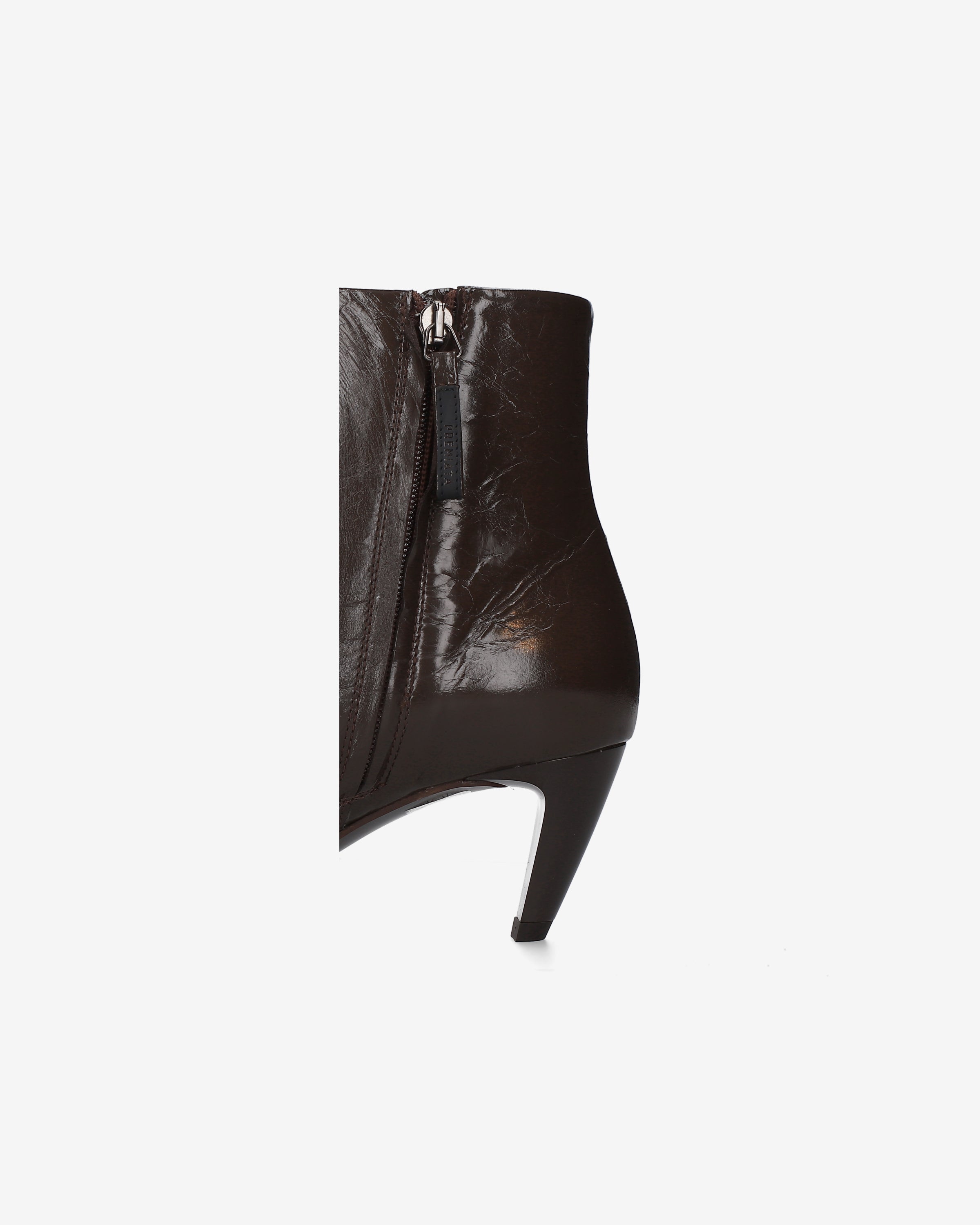 premiata-stivaletti-vernice-marrone-damen-6-cm image 6