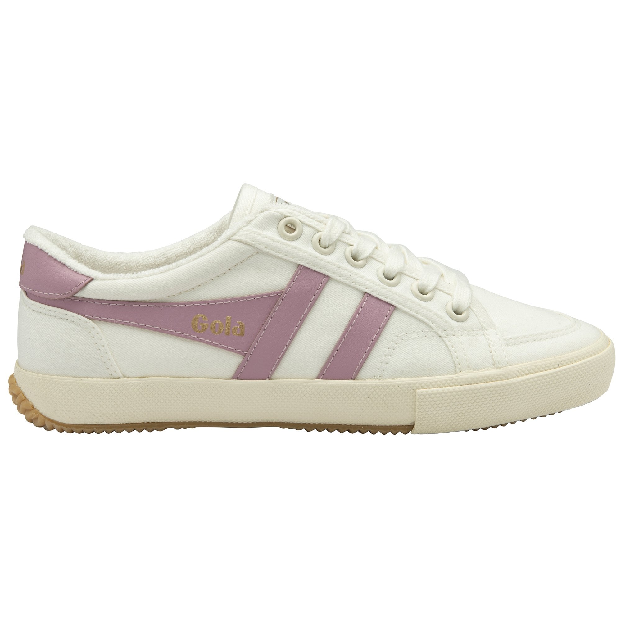 gola-stratus-plimsoll-sneaker-f-r-damen-in-cremewei-bonbon image 1