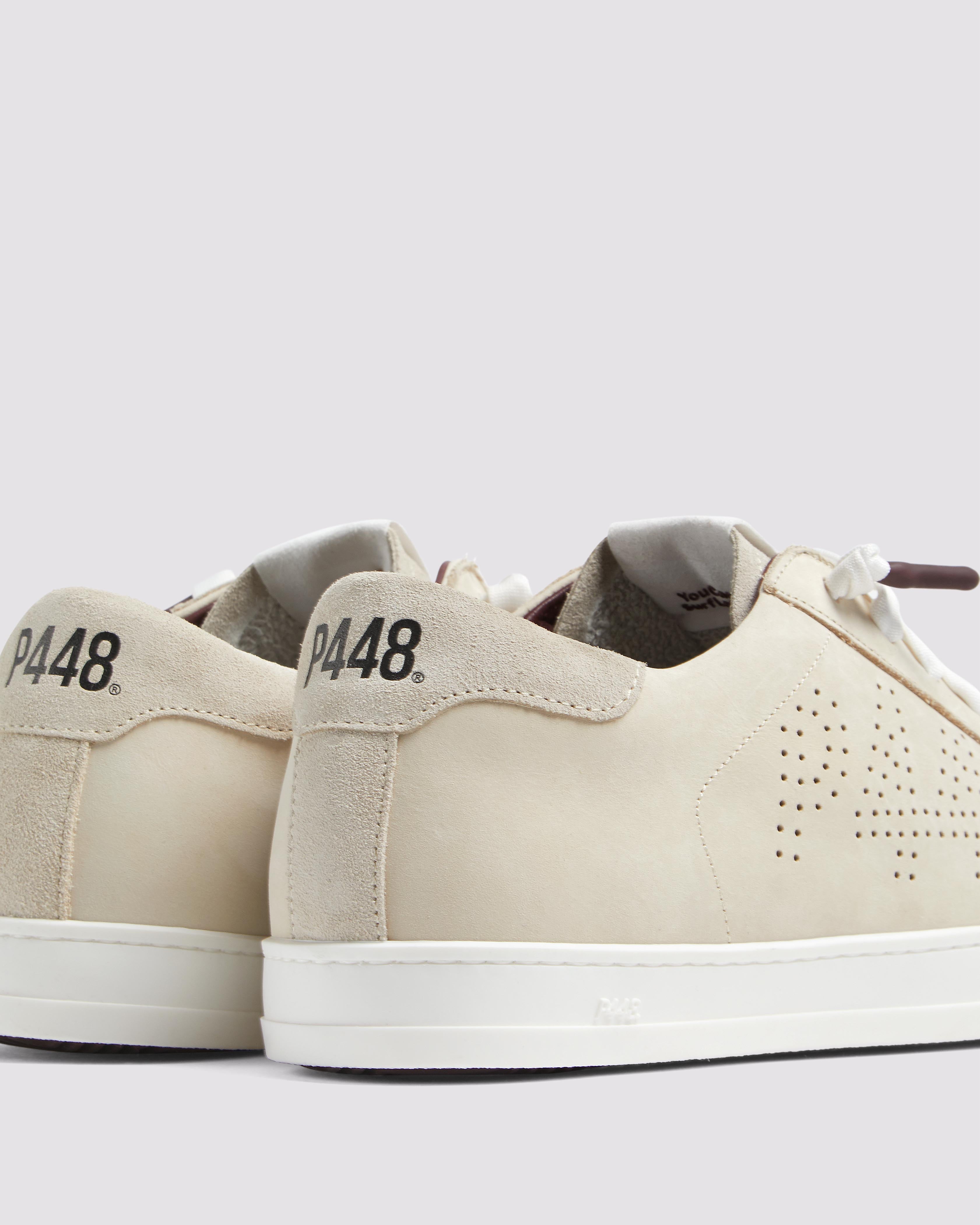p448-john-shore-low-top-sneaker-creme-herren image 6