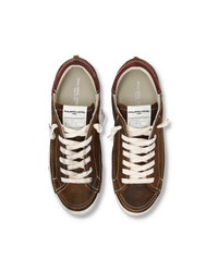 philippe-model-prsx-sneaker-herren-braun-bordeaux image 6