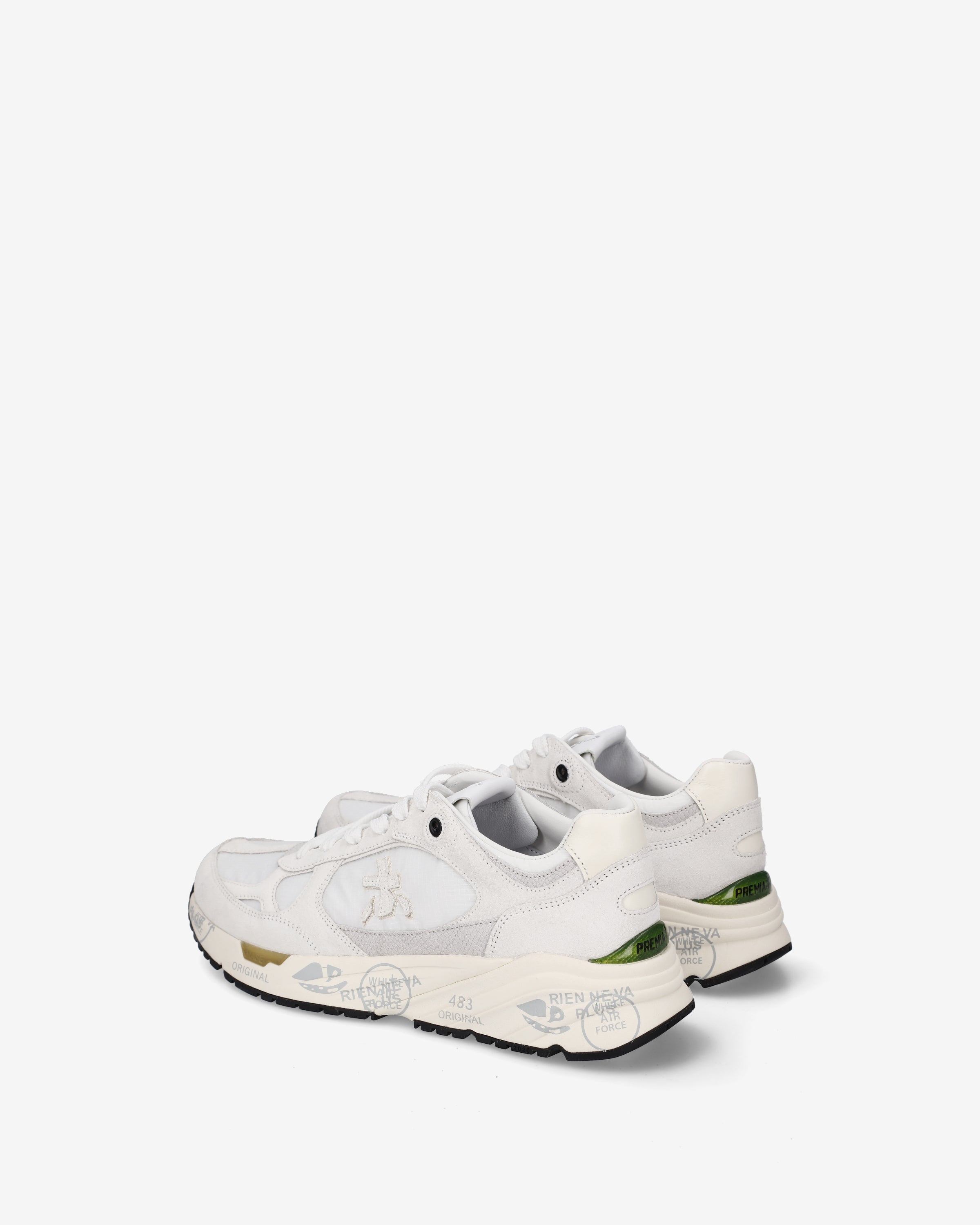 premiata-mased-7823-sneaker-wei-creme-suede-3-5cm image 5