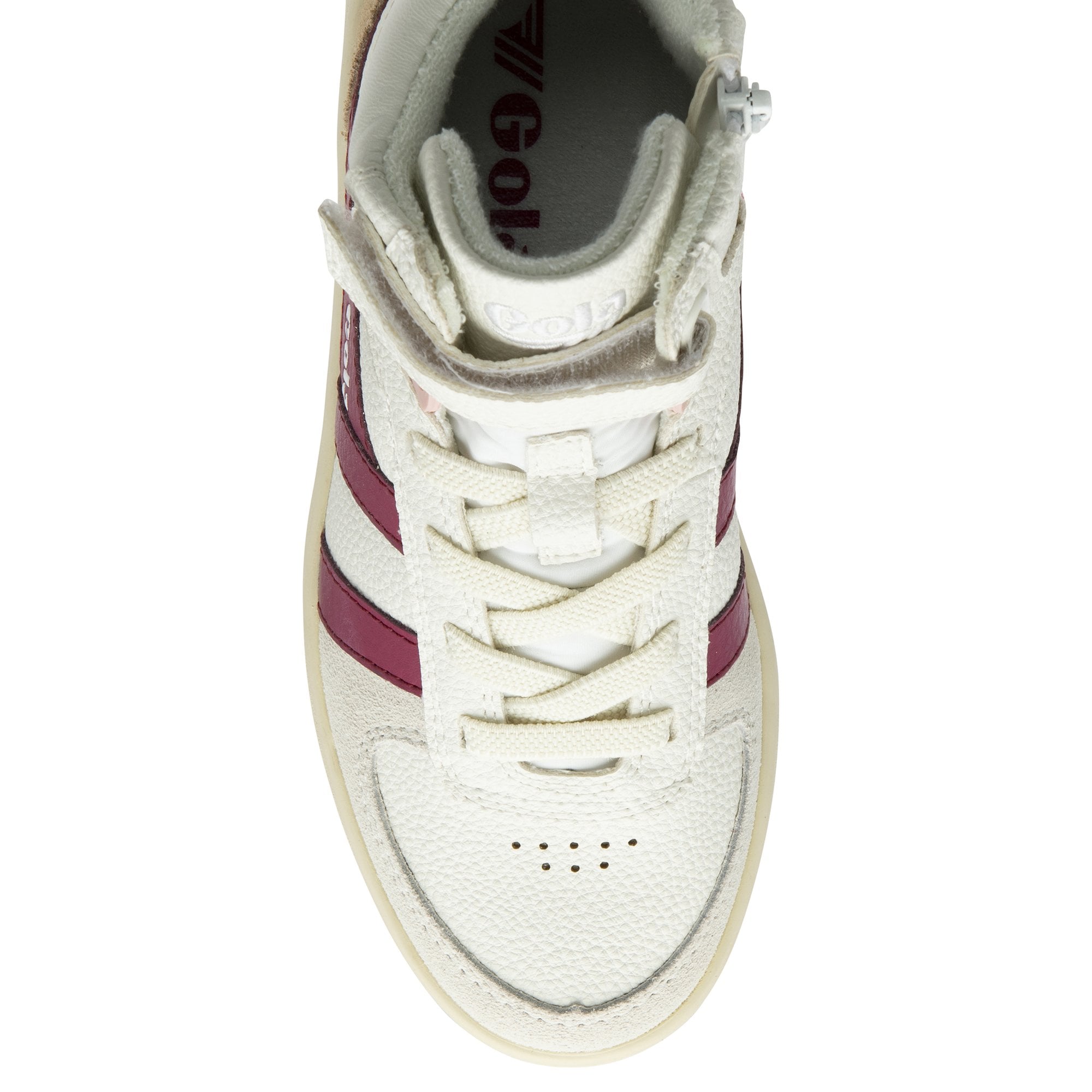 gola-talon-kinder-high-top-sneaker-wei-kirschrot image 5
