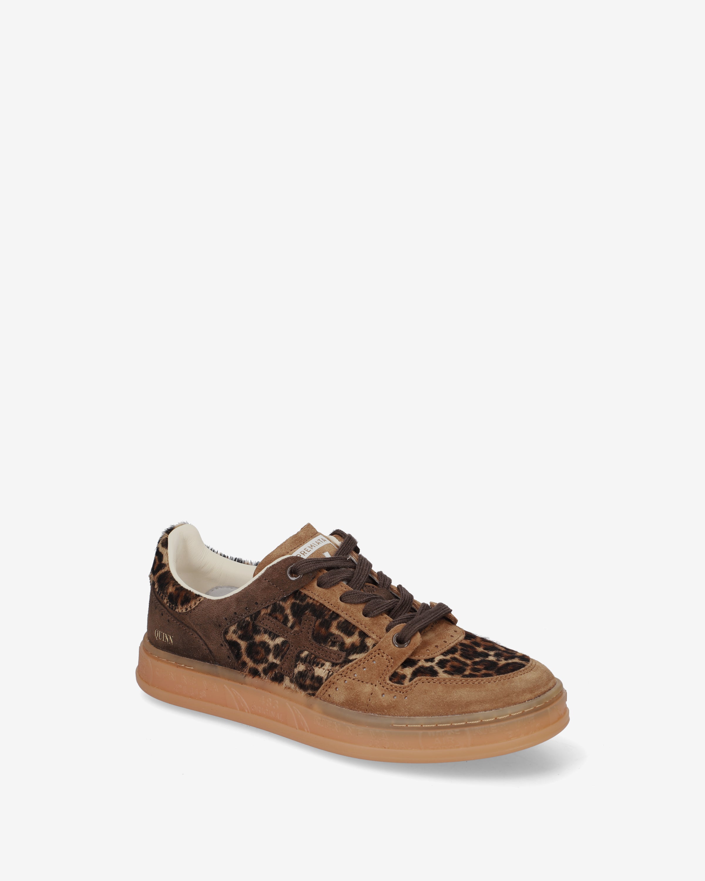 premiata-quinnd-8643-damen-sneaker-suede-animalier-beige-moro image 4